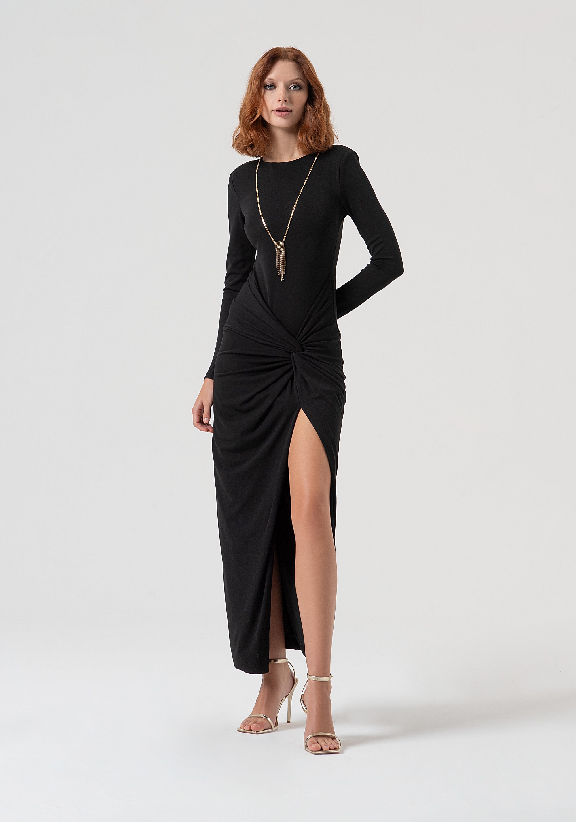 Long dress slim fit Fracomina FQ25WD3006W62601-053-1