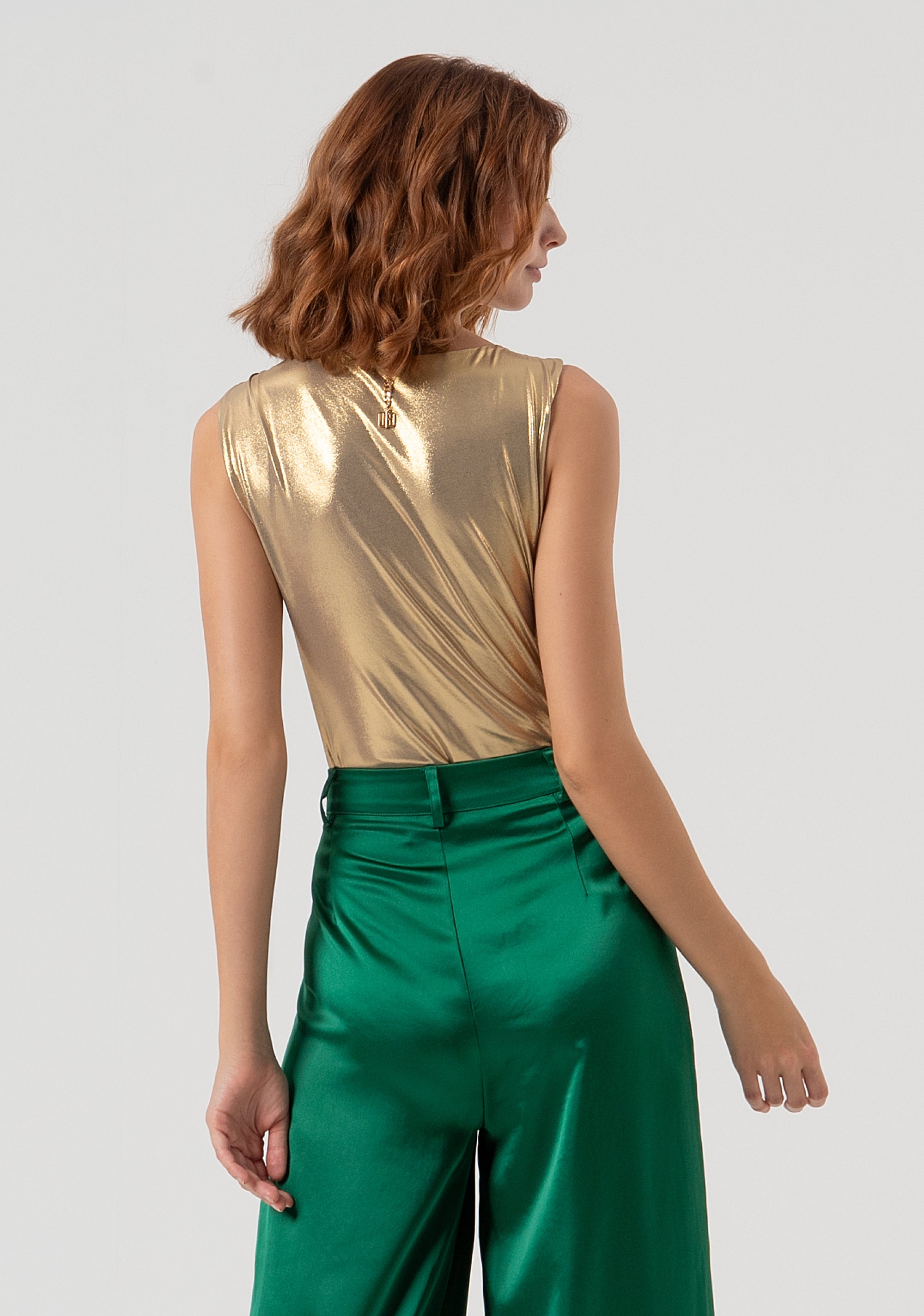 Body slim fit sleeveless Fracomina FQ25WT5002W59501-150-3