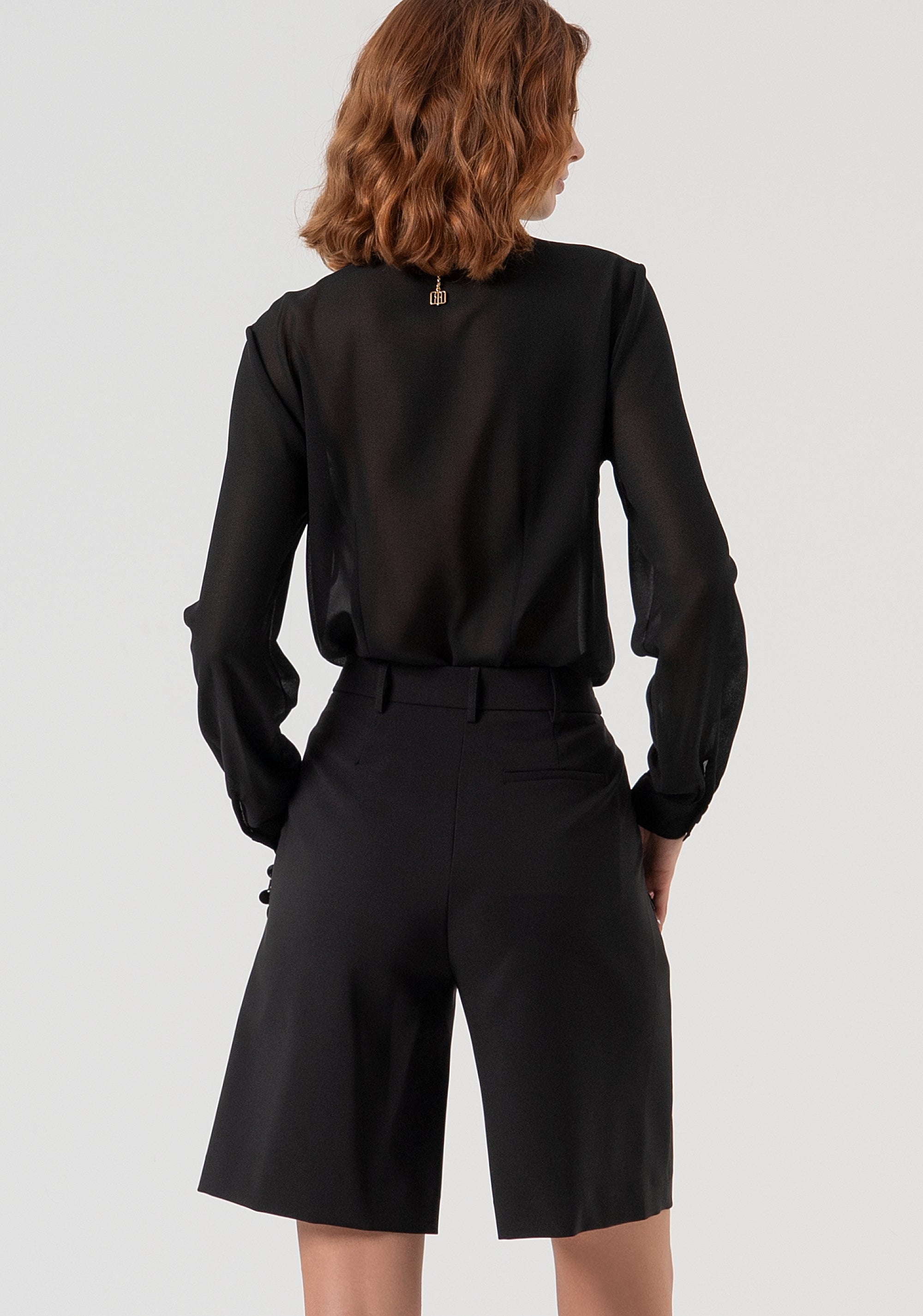 Bermuda regular fit with sequins at the pockets Fracomina FQ25WV6001W429R9-053-4