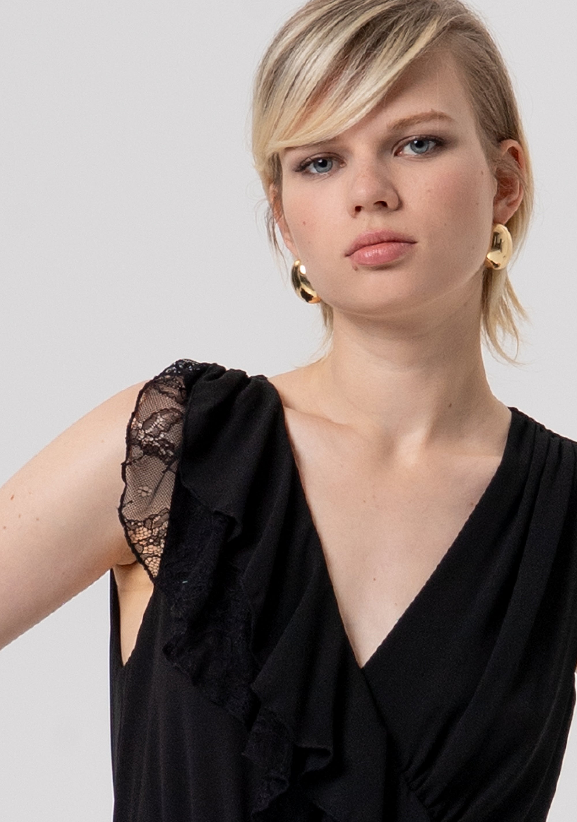 Long sleeveless dress Fracomina FQ26SD3012W412G1-053-3