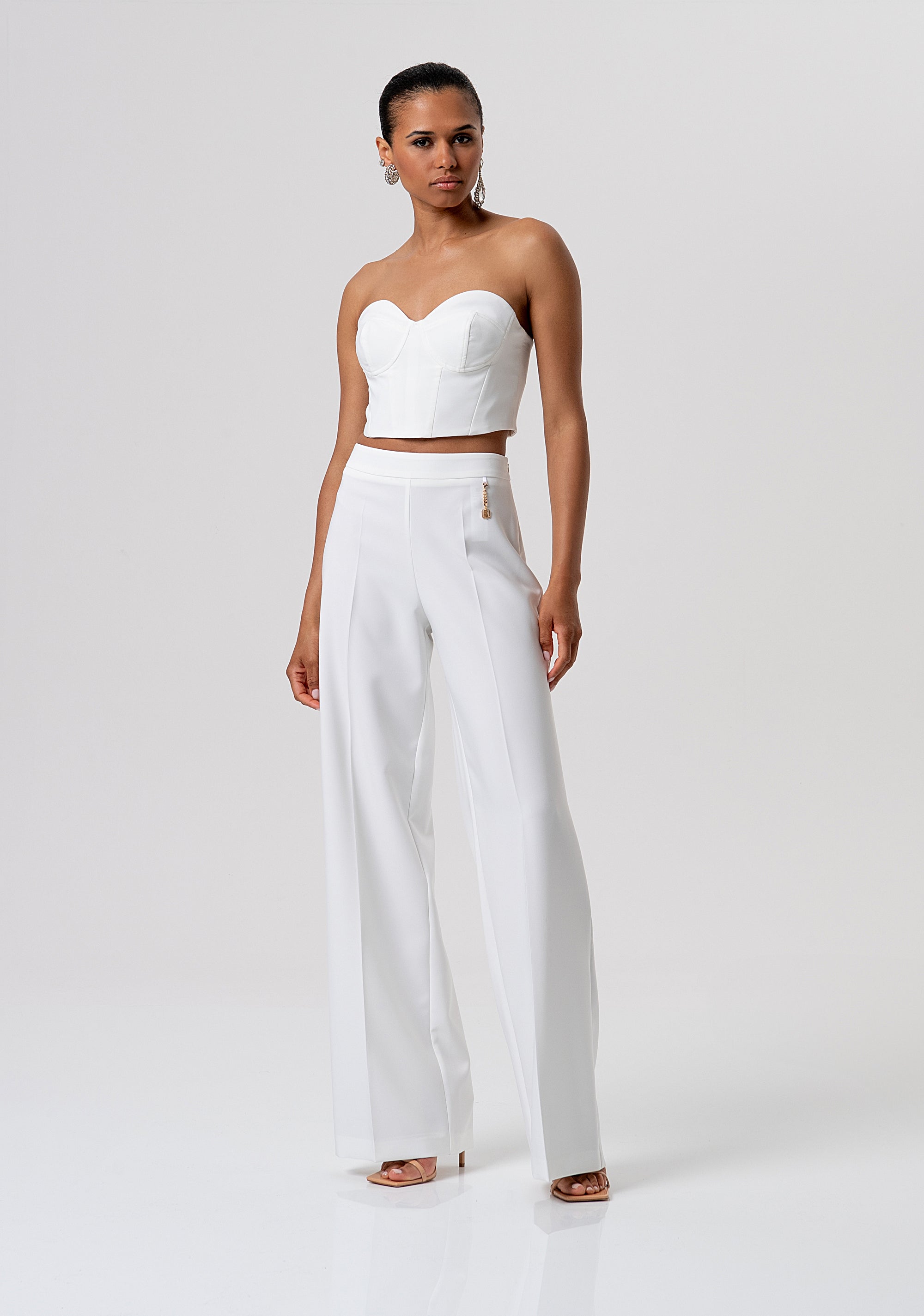 Palazzo pant flare Fracomina FQ26SV3009W42901-278