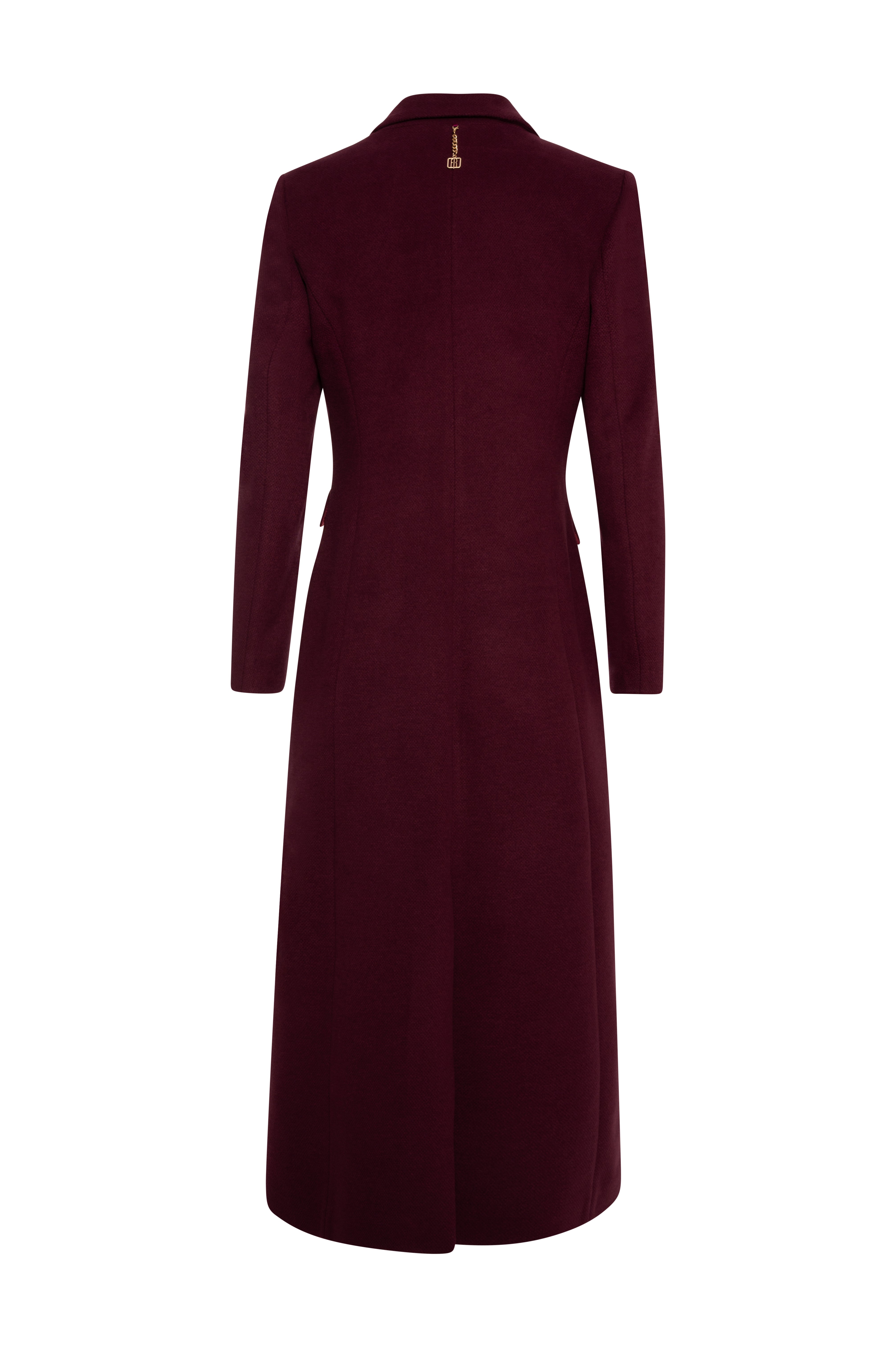 Long coat regular single breasted Fracomina FQ26WC1001W48601-KI3-2