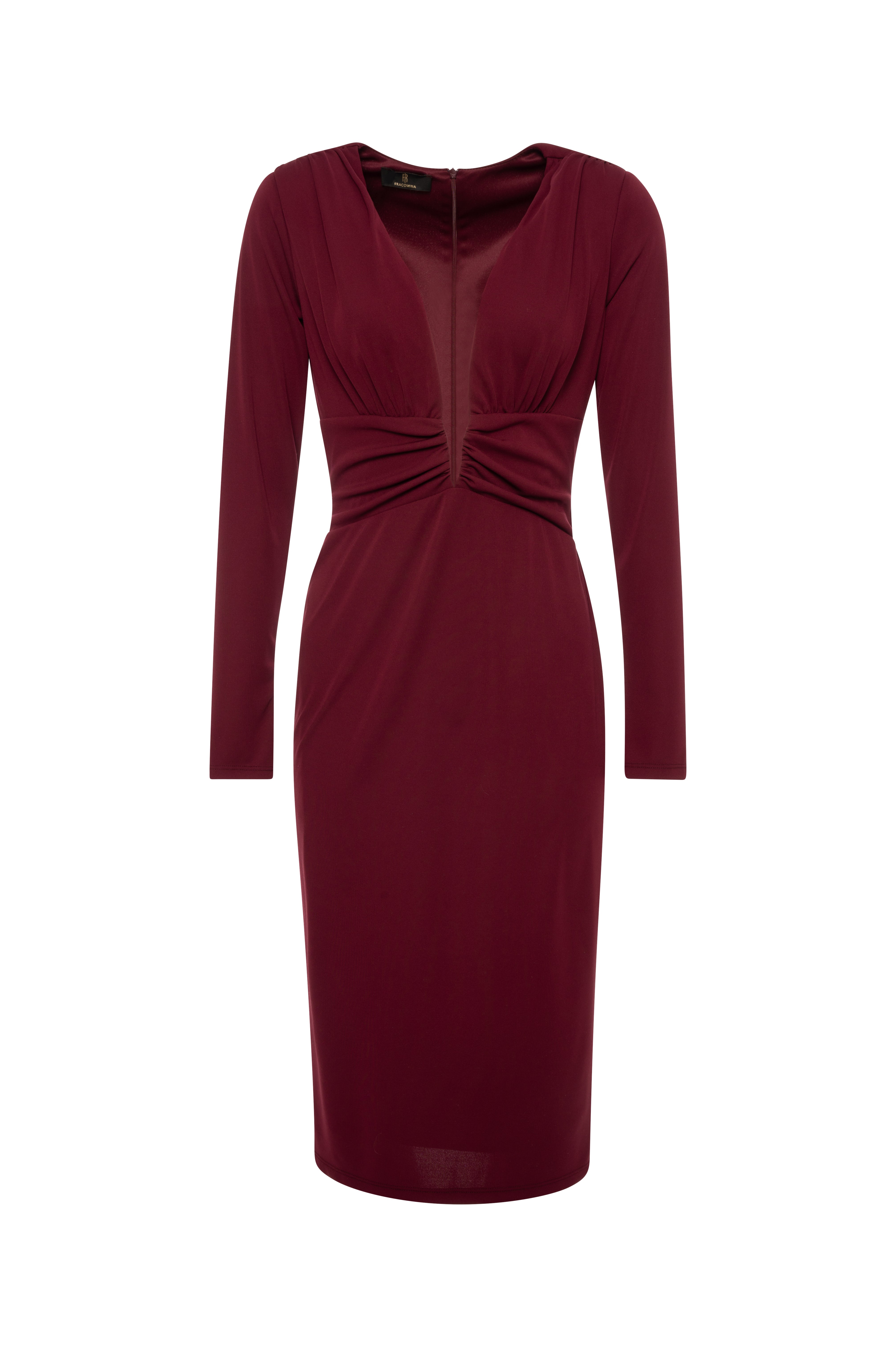 Dress slim fit middle length Fracomina FQ26WD2002W62601-KI3-1