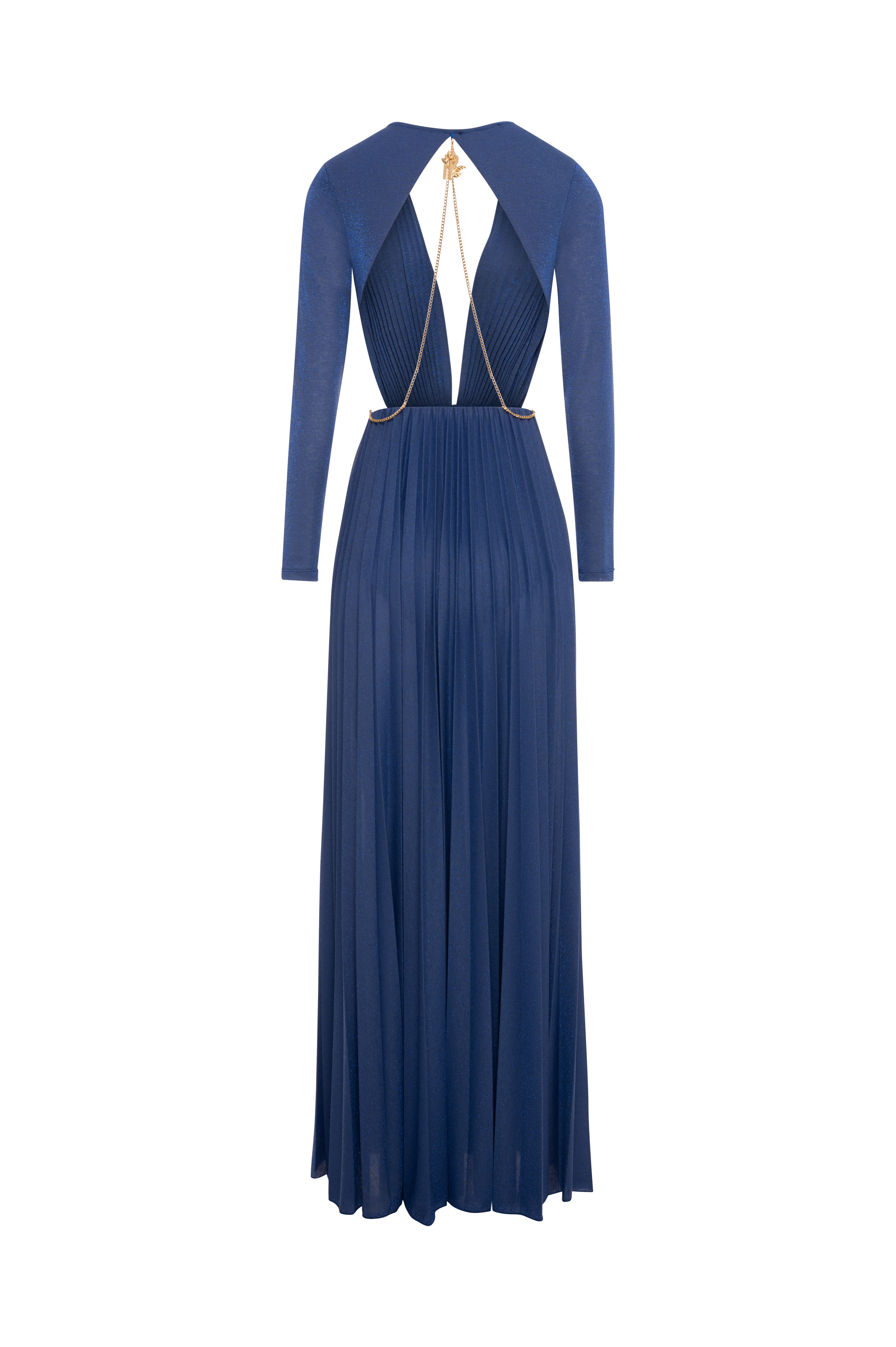 Long dress regular fit with lurex Fracomina FQ26WD3005W855F9-K18-2