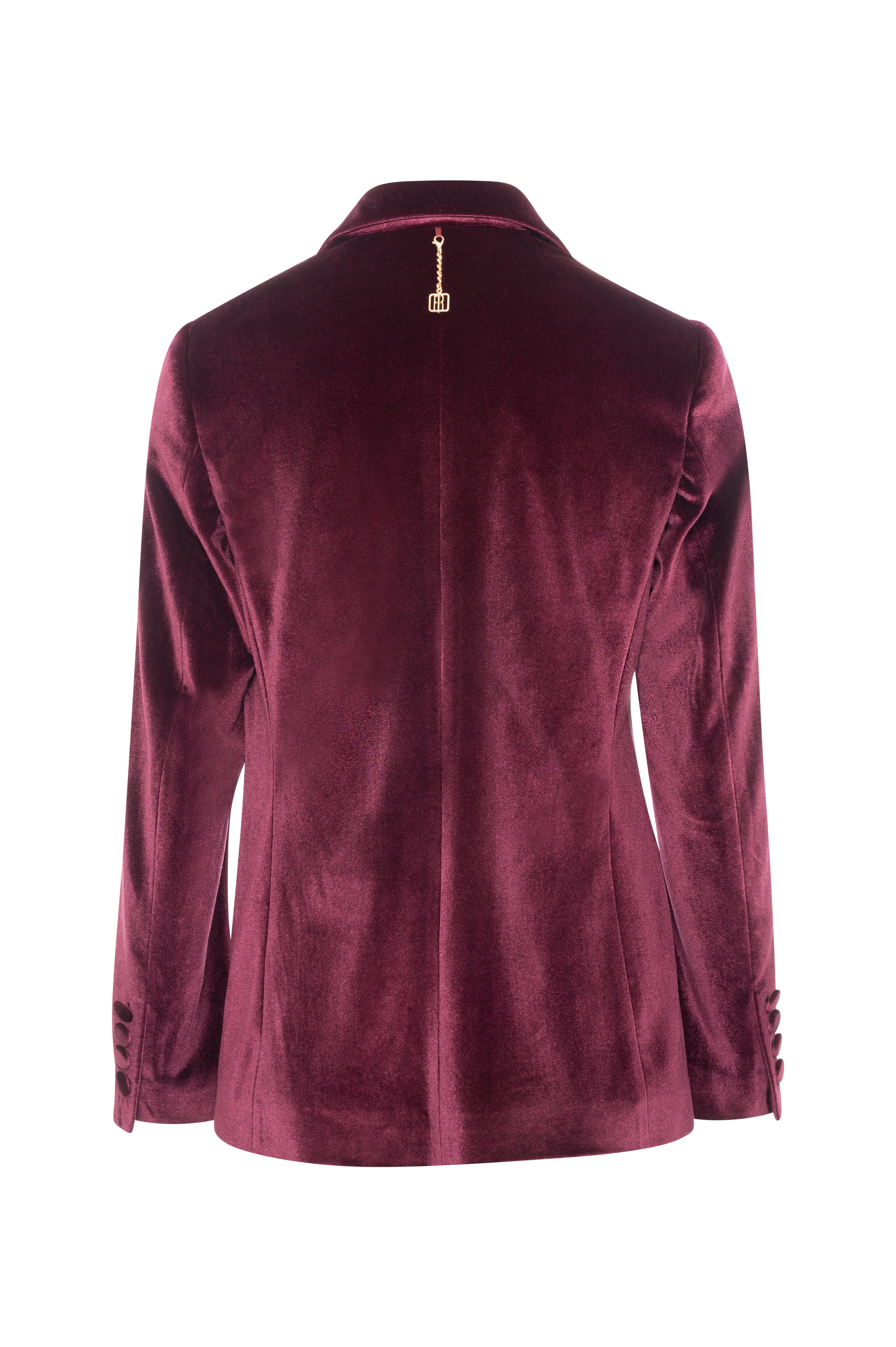 Blazer jacket regular fit single breasted made in velvet Fracomina FQ26WJ2001W59601-KI3-2