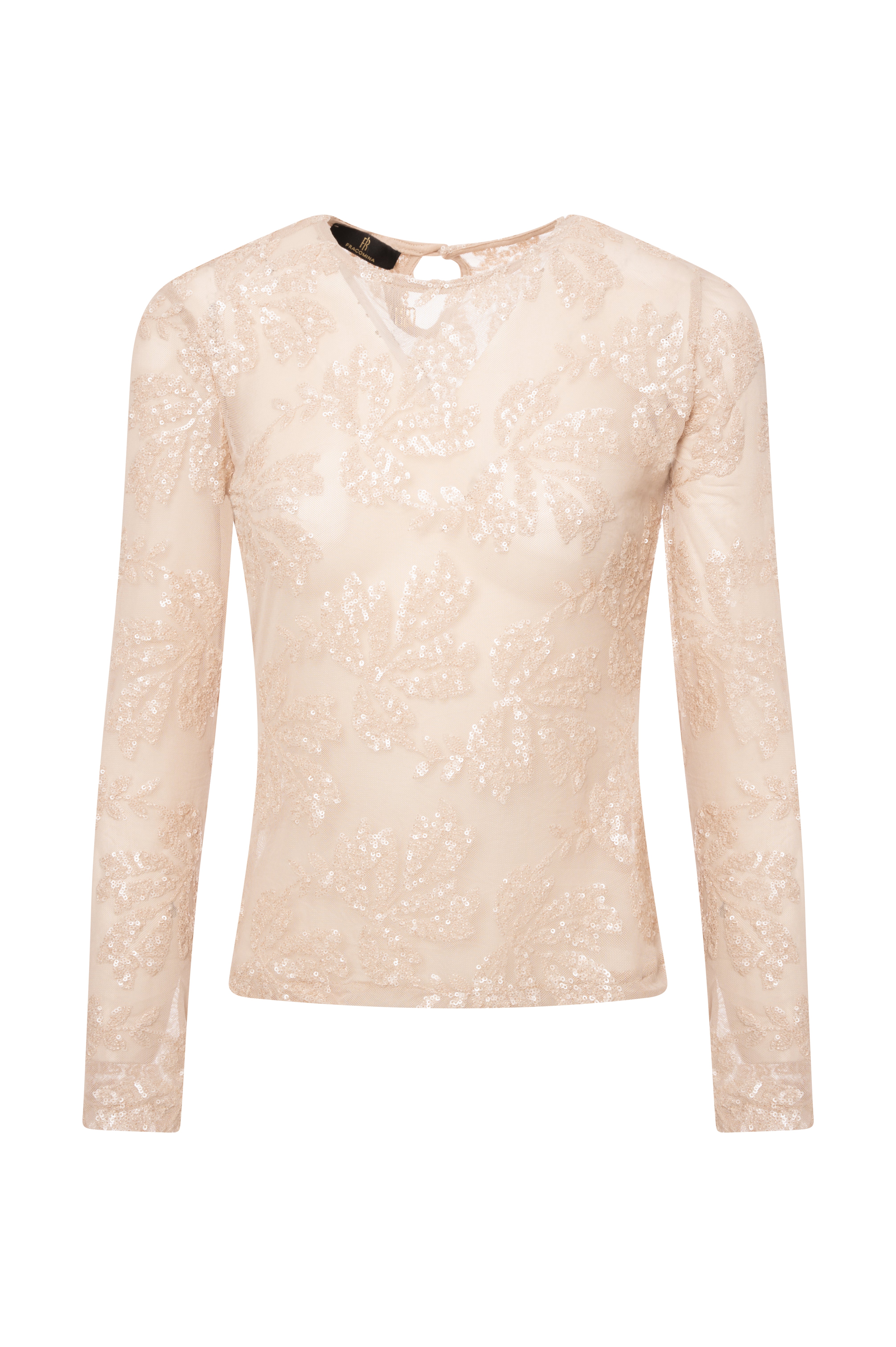 Blouse slim fit with embroideries Fracomina FQ26WT1006W529E5-K29-1