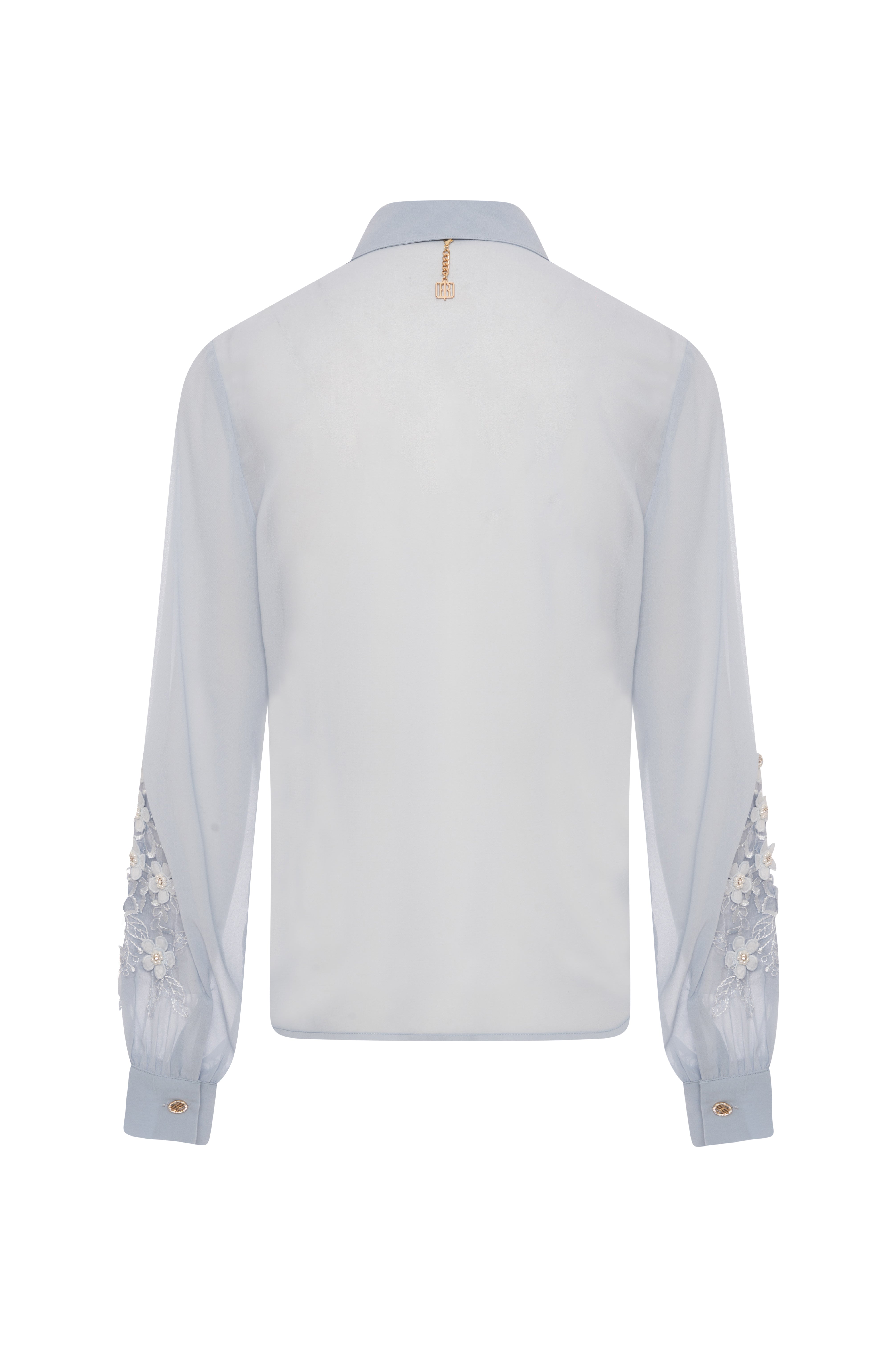 Shirt regular fit made in georgette Fracomina FQ26WT6004W412E5-K81-2