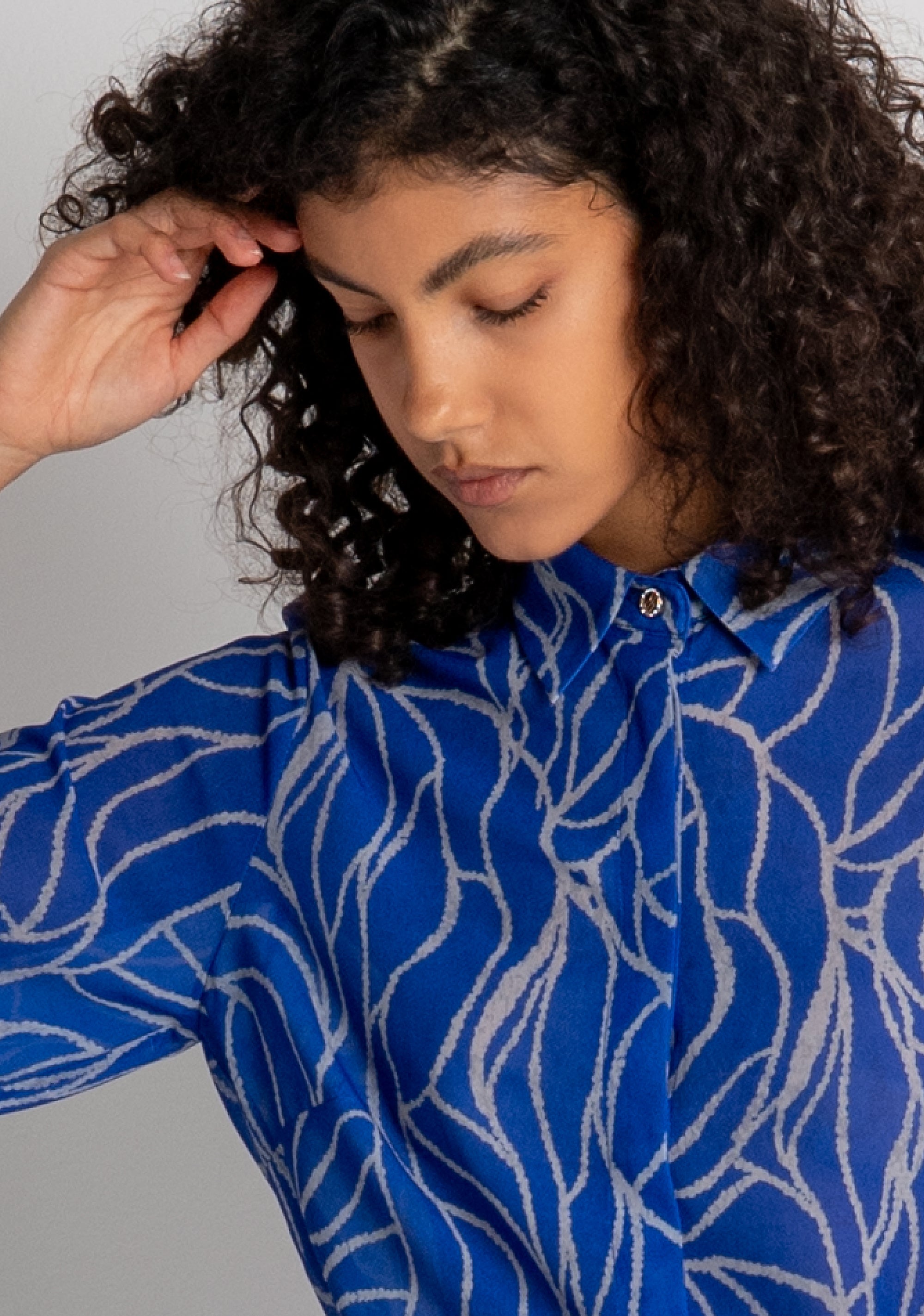 Shirt regular fit with pattern Fracomina FQ26WT6005W412K5-M74-3