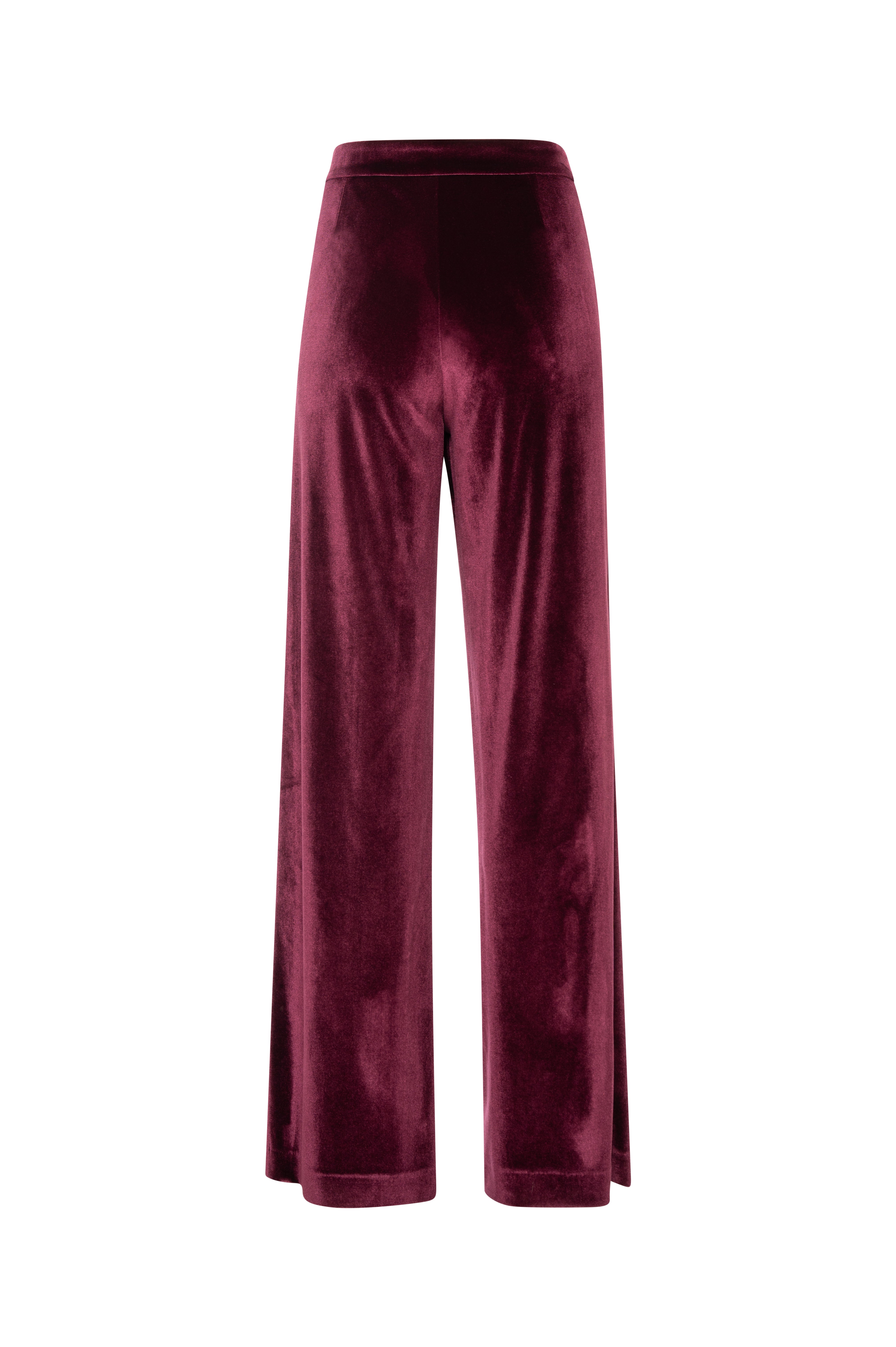 Palazzo pant wide fit made in velvet Fracomina FQ26WV3002W59601-KI3-2