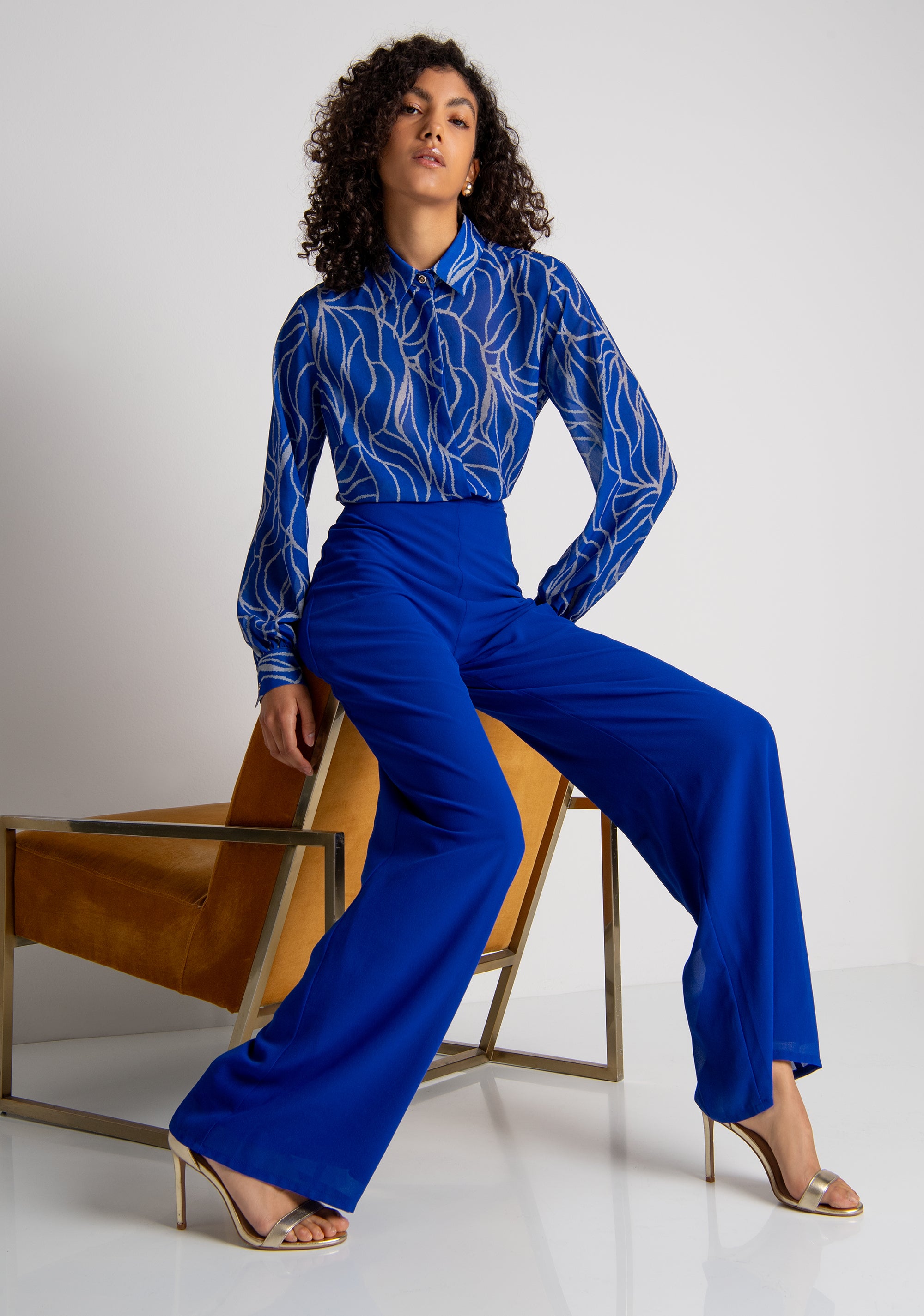 Palazzo pant wide fit Fracomina FQ26WV3006W41201-064