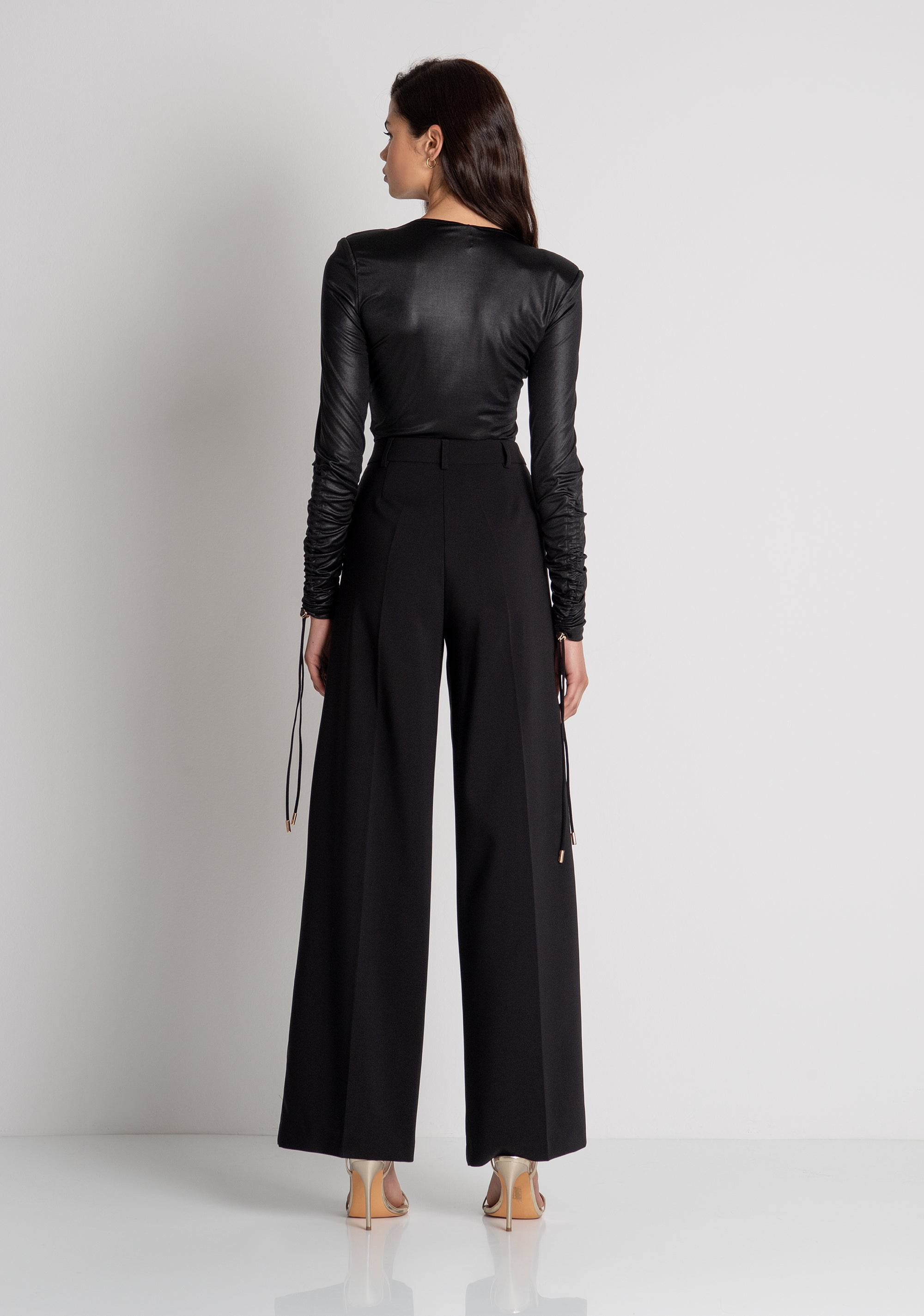 Palazzo pant wide fit Fracomina FQ26WV3008W75401-053-4