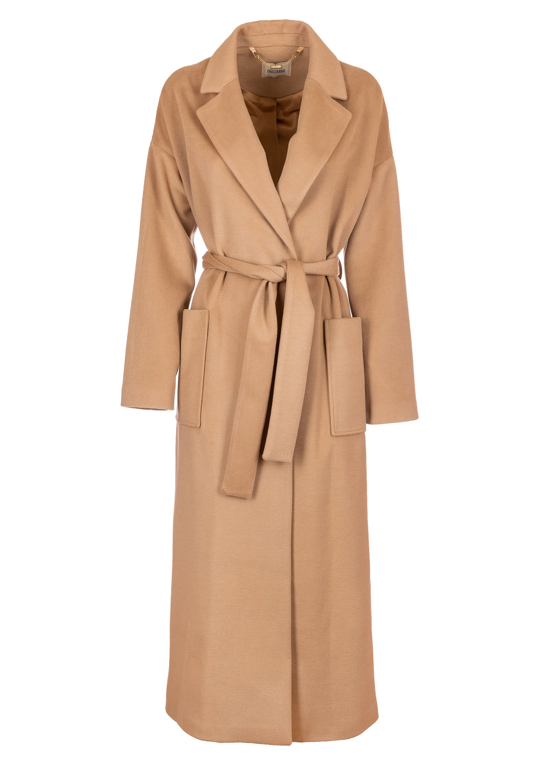 Long coat regular fit made in cloth