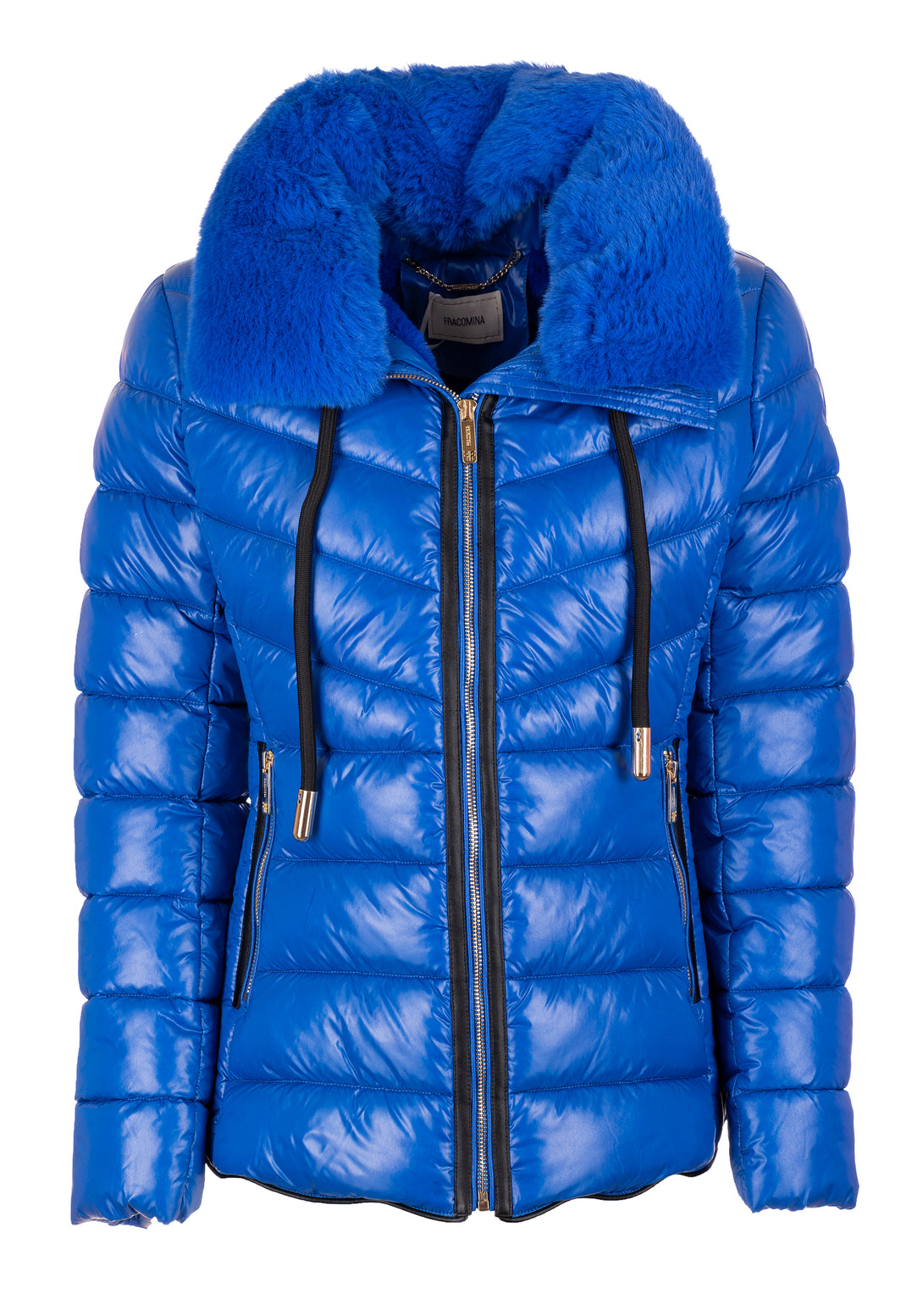 Padded jacket slim fit made in quilted nylon