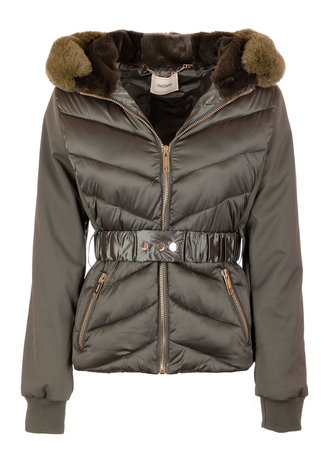 Padded jacket slim fit made in quilted fabric