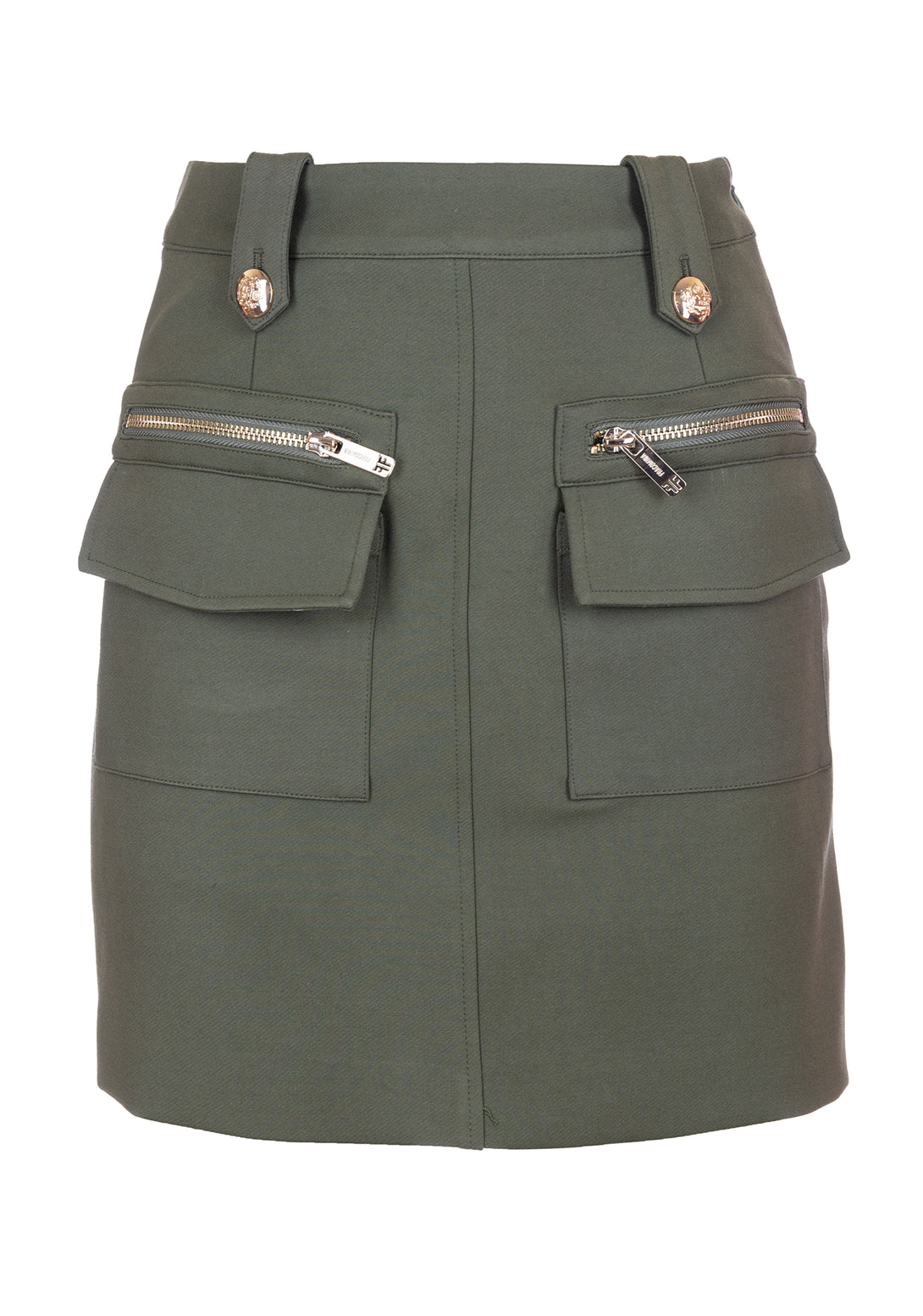 Mini skirt slim fit with big pockets on the front