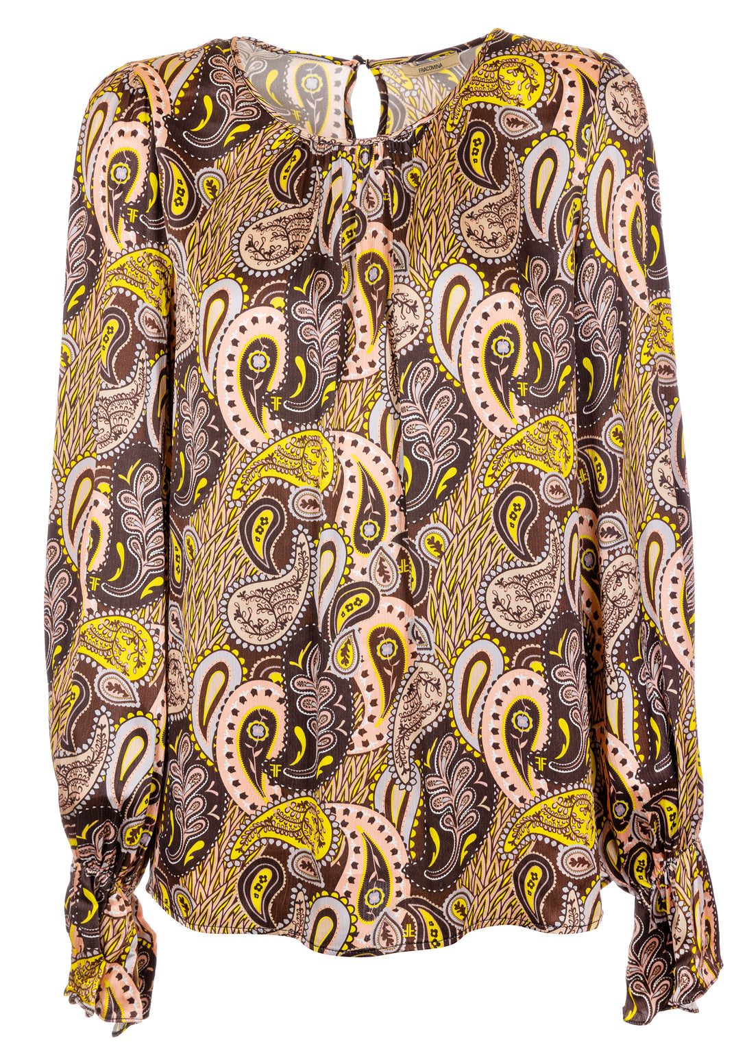 Blouse wide fit with paisley pattern
