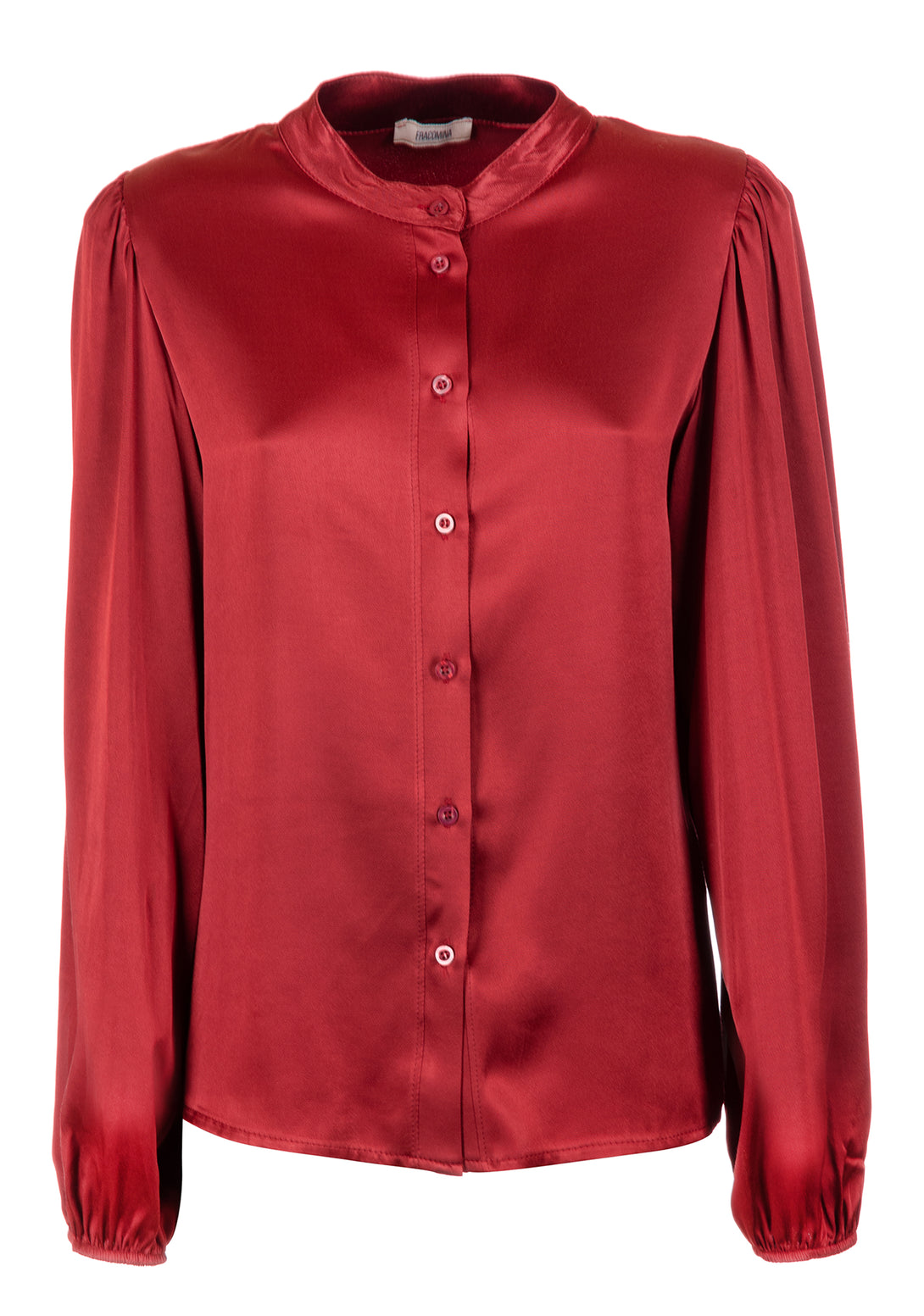 Shirt regular fit made in satin Fracomina FR23WT6007W41301-R16