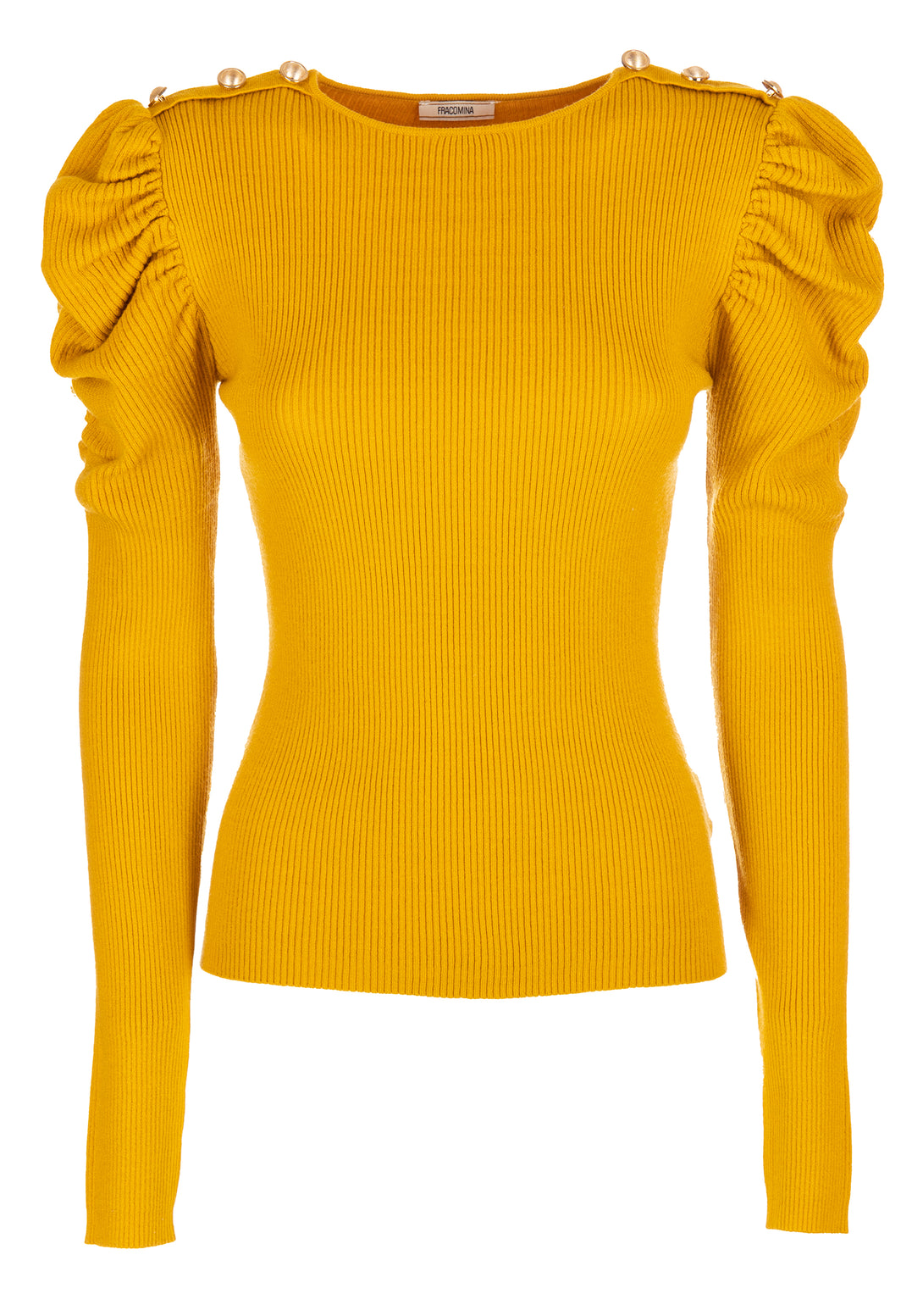Knitwear slim fit with ribs Fracomina FR23WT7007K50601-303-1