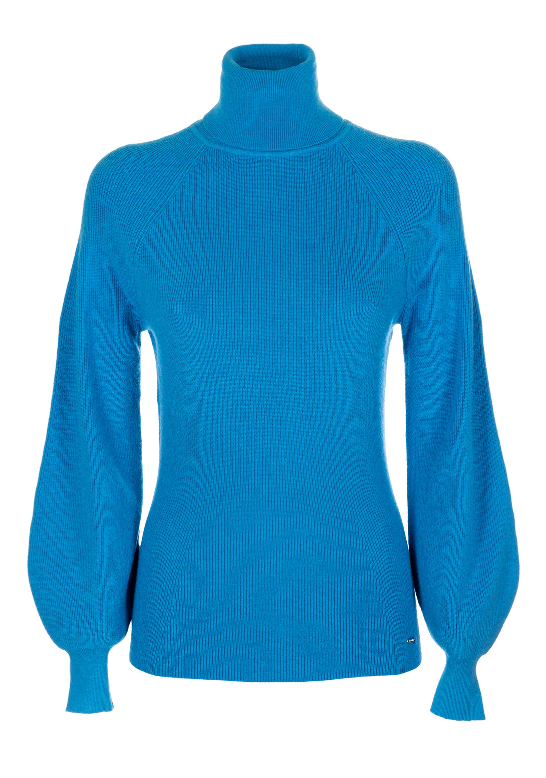 Knitwear slim fit with ribs
