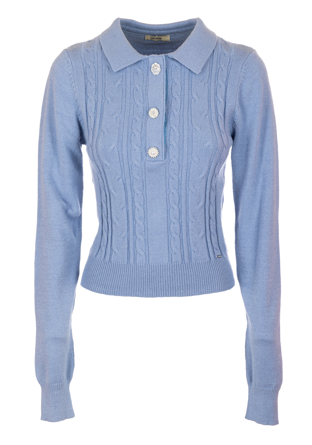 Knitwear regular fit with plaits