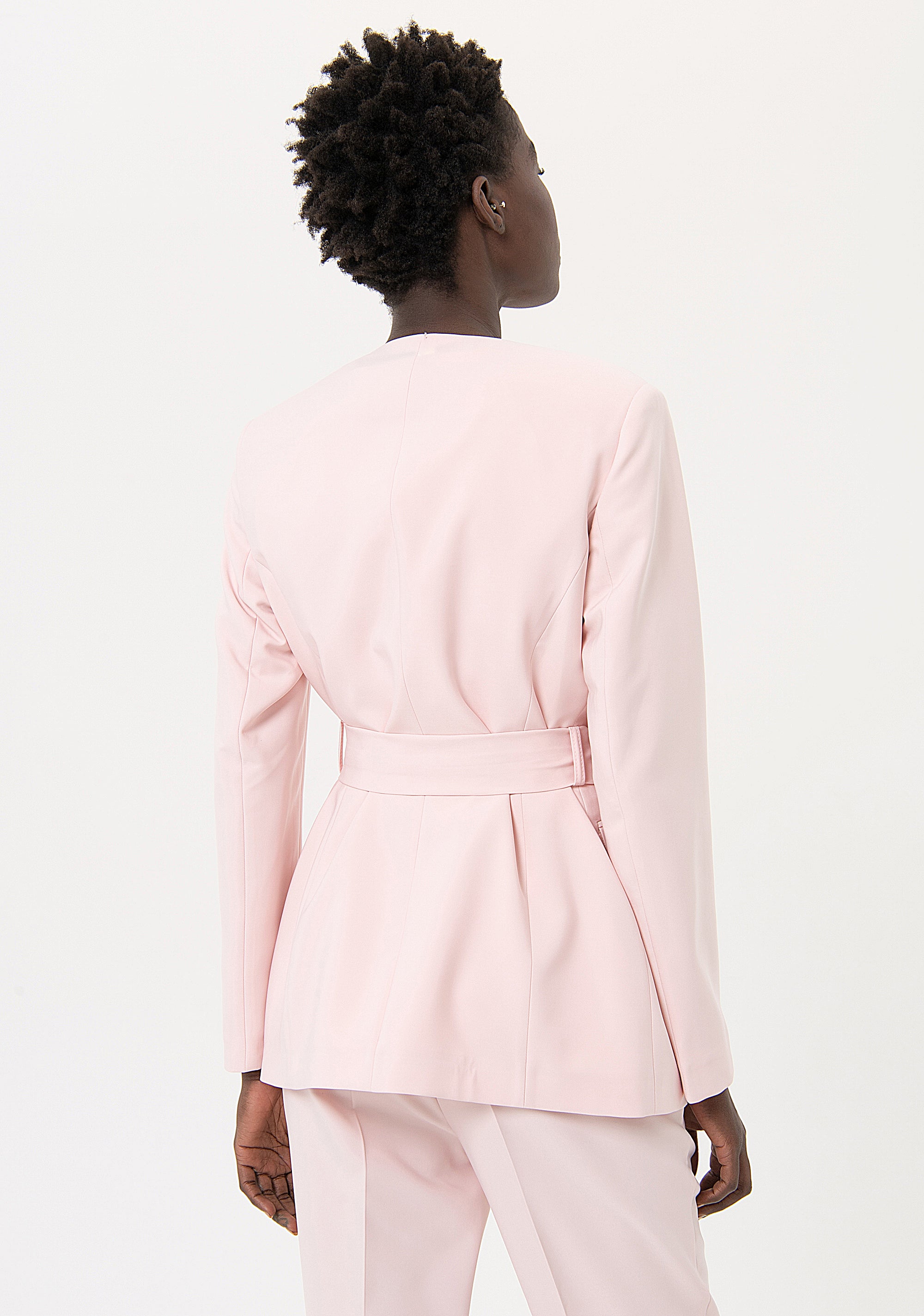 Blazer regular fit made in technical fabric Fracomina FR24SJ2011W42901-238-3_705d453d-2aec-4988-8e04-ae017e0a5115