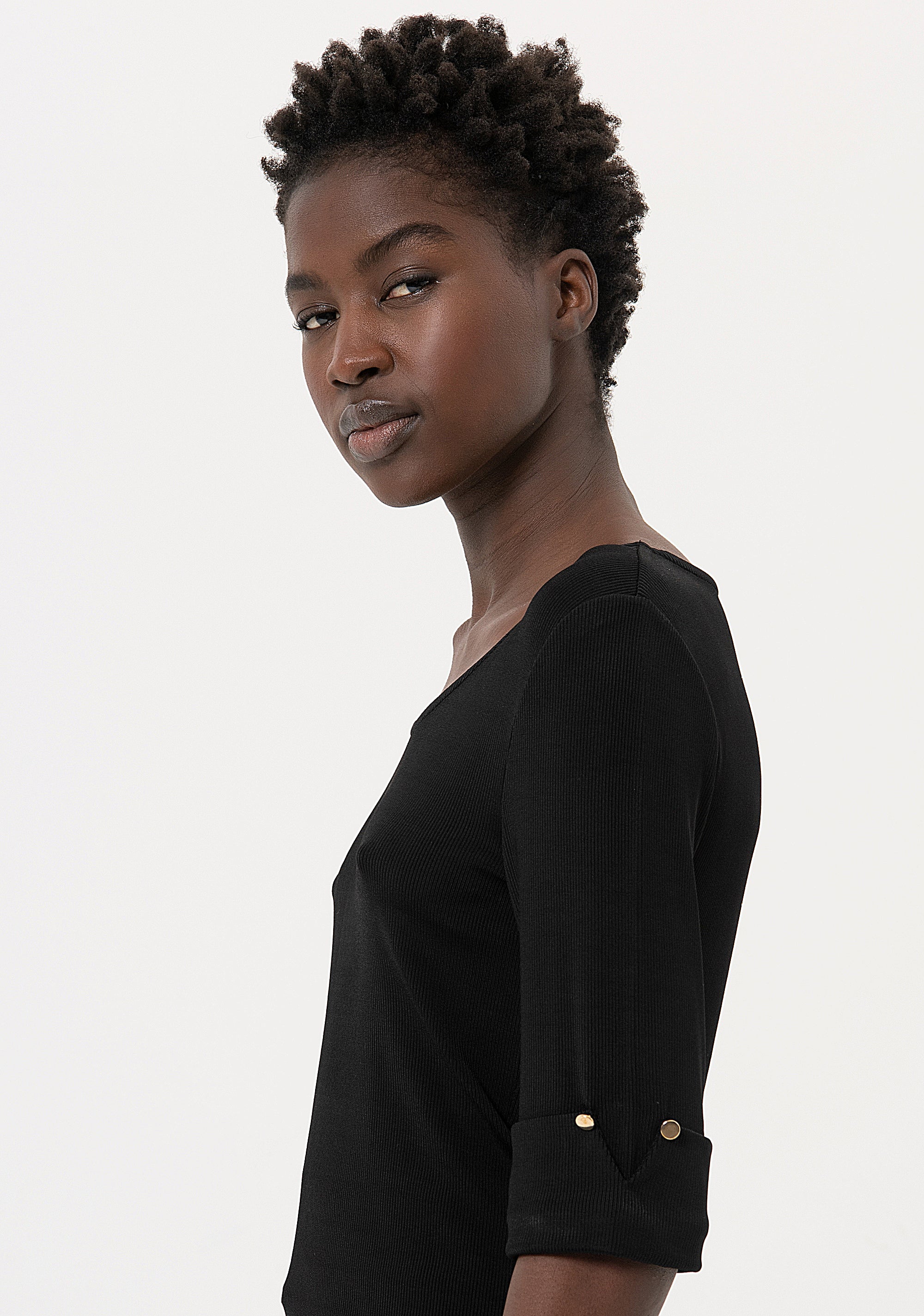 Top regular fit made in jersey Fracomina FR24ST1022J46301-053-2