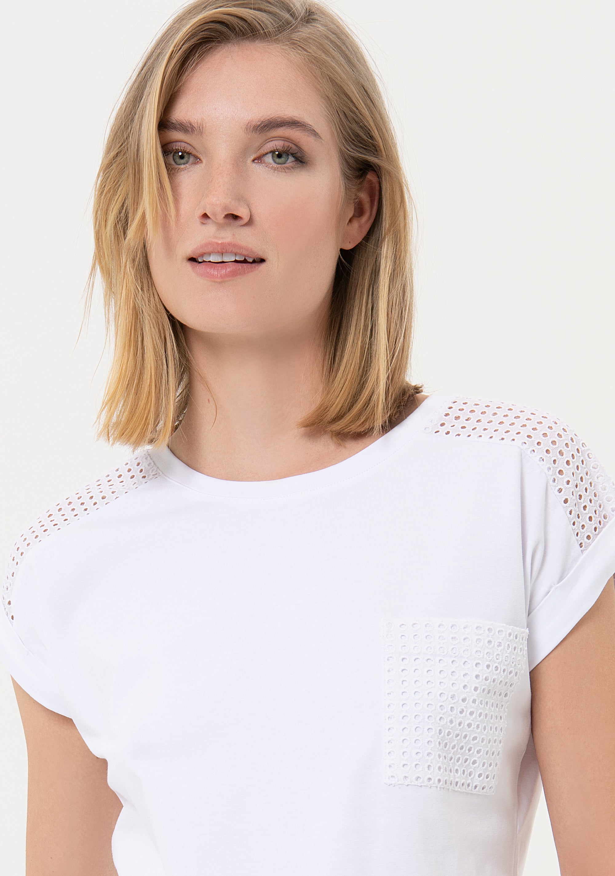 Top regular fit made in cotton jersey Fracomina FR24ST1033J451R1-278-2