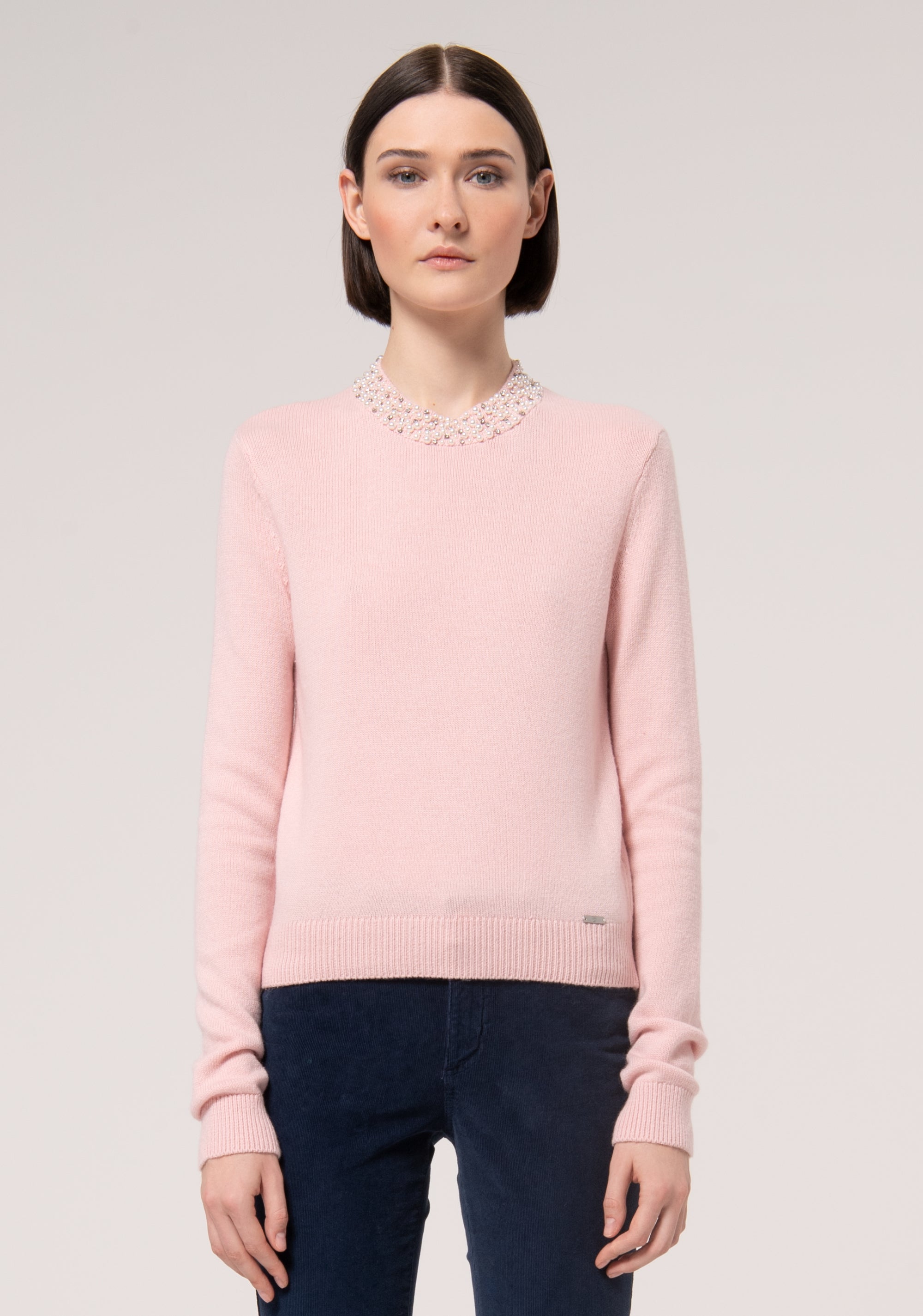 Knitwear regular fit with wool and cachemire Fracomina FR24WT7029K492R9-238-1