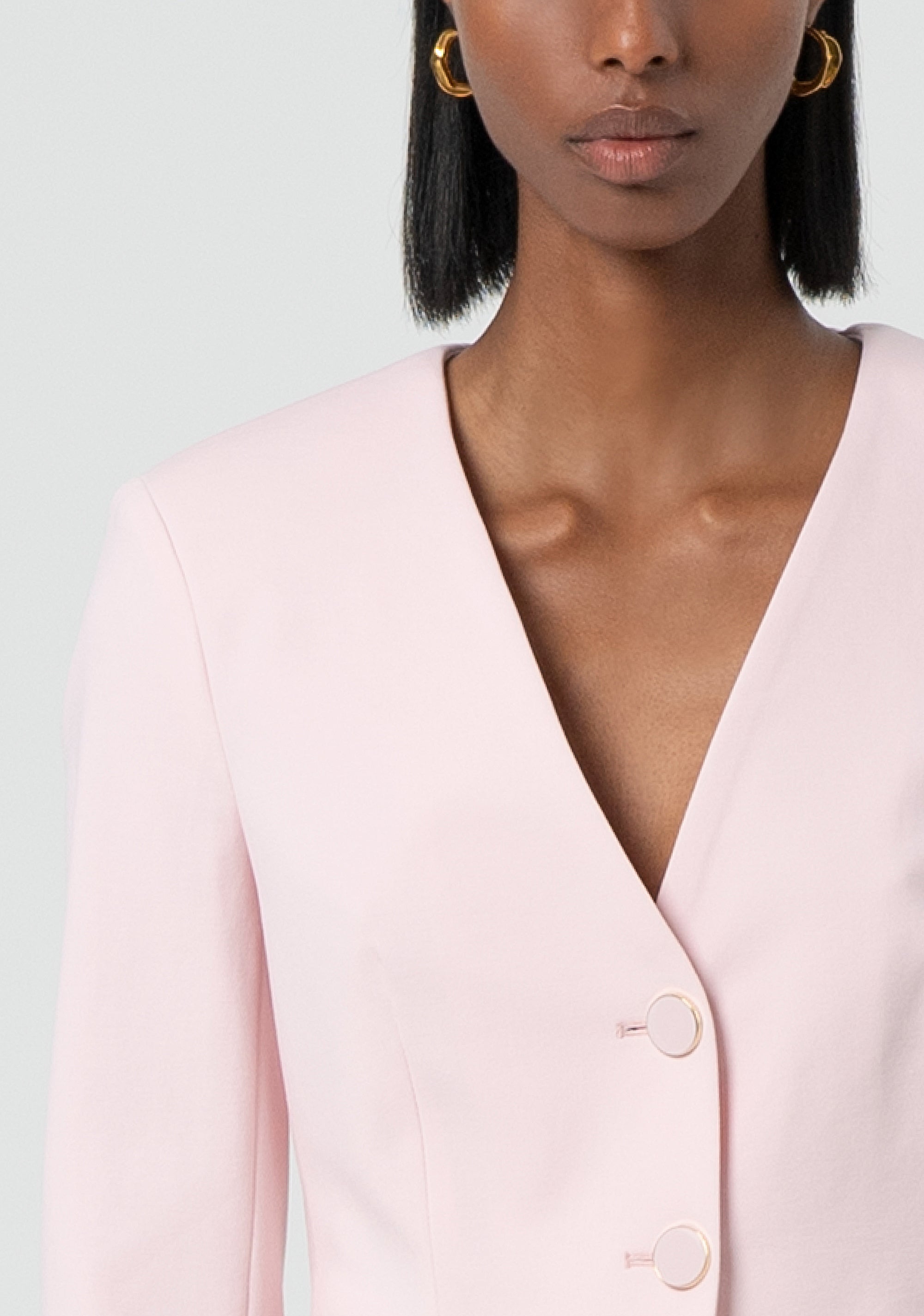 Bolero jacket without revers Fracomina FR25SJ1004W51501-238-2