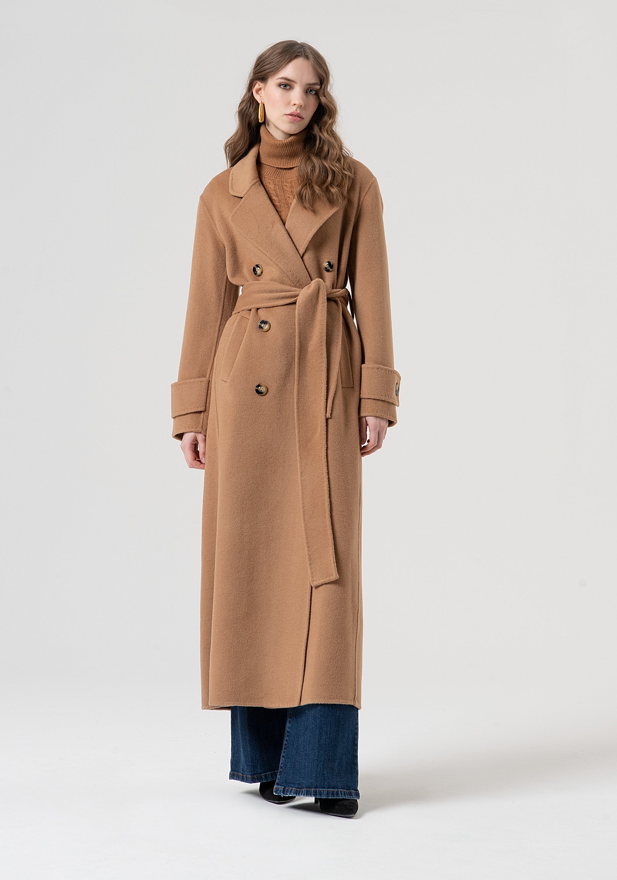 Coat regular fit with wool Fracomina FR25WC1001W80201-093-1