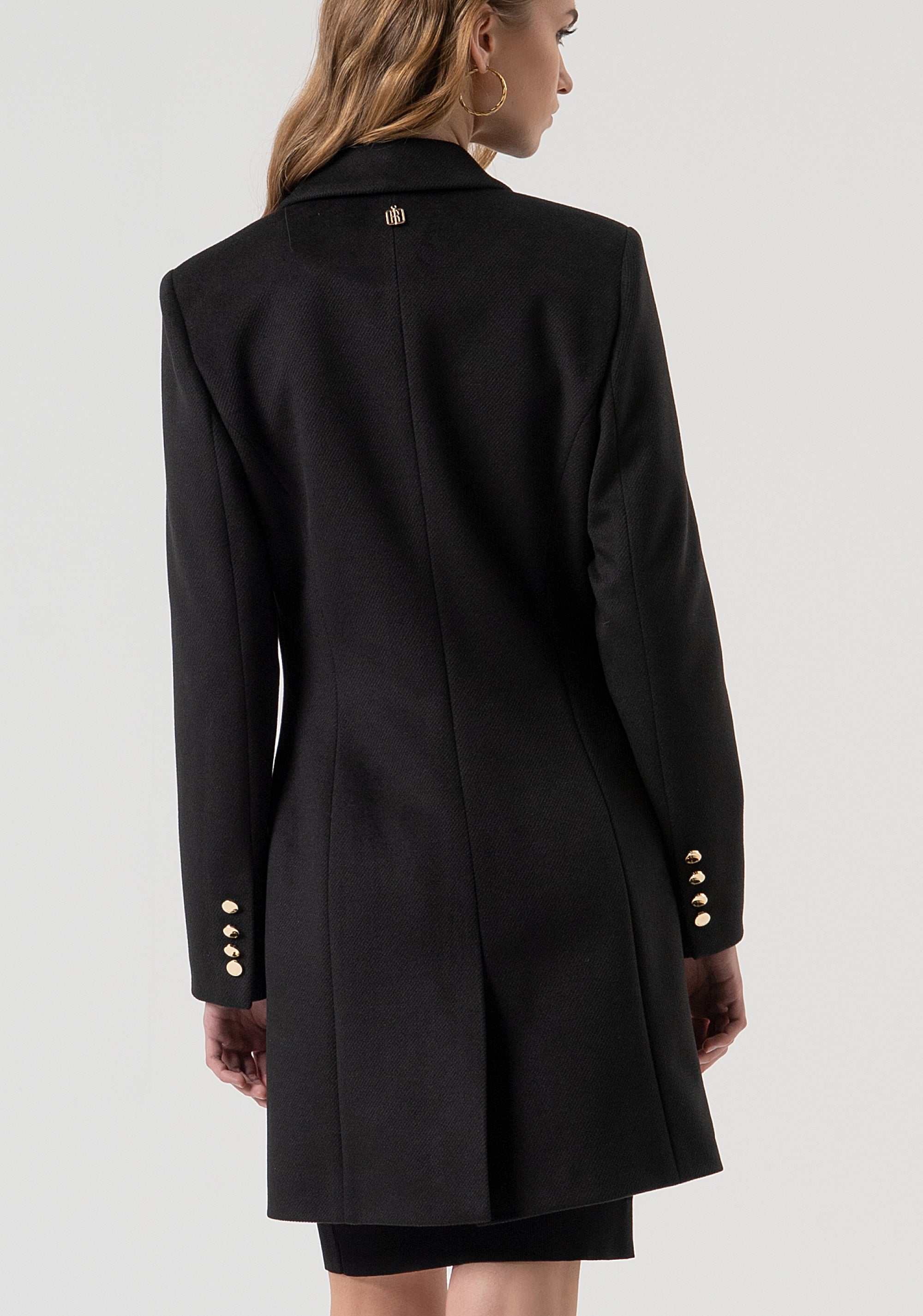 Coat slim fit single breasted Fracomina FR25WC1010W48601-053-3