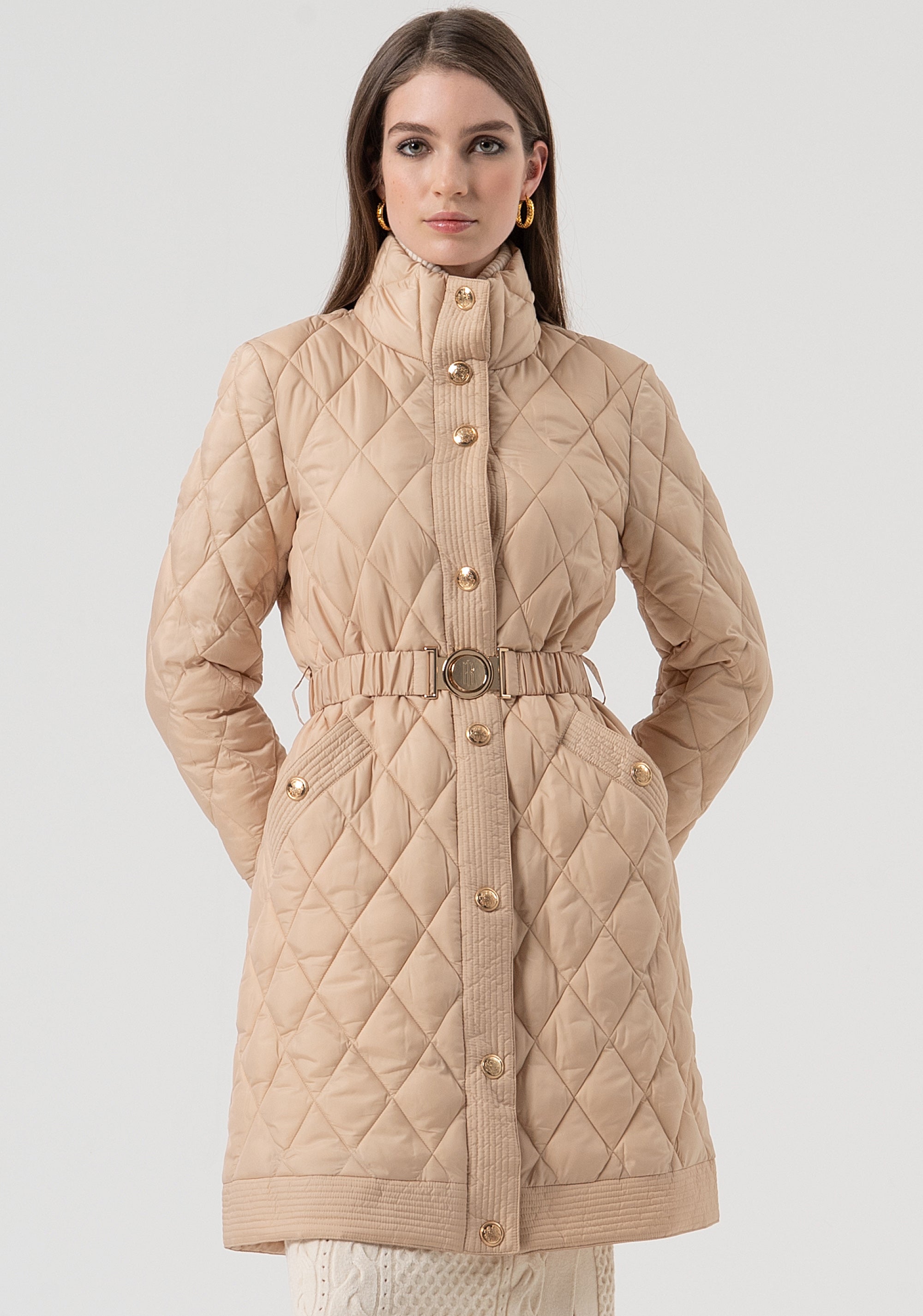 Padded jacket regular fit Fracomina FR25WC3004O45301-L20-1