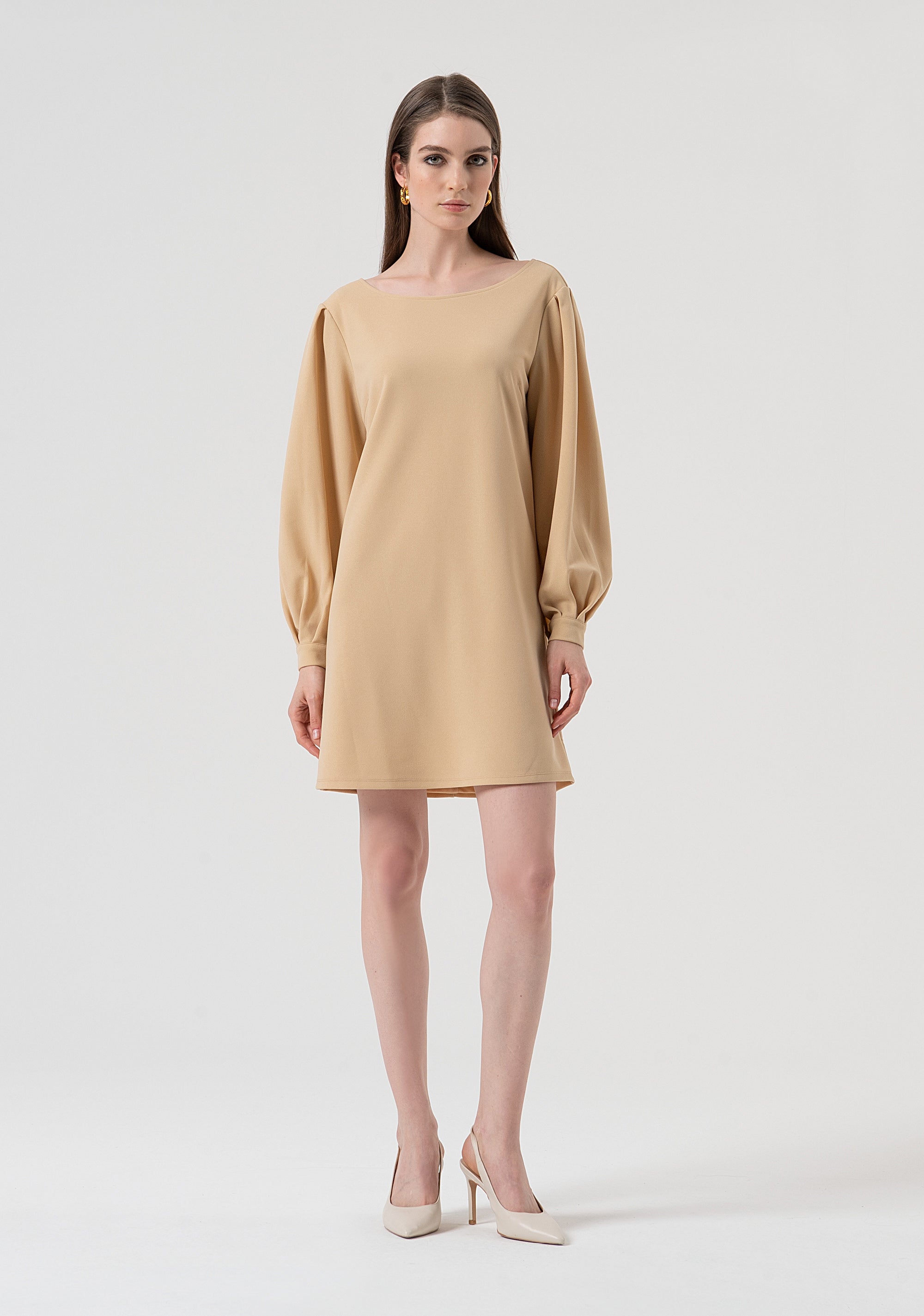 Mini dress A-shape Fracomina FR25WD1009J47501-L20-1