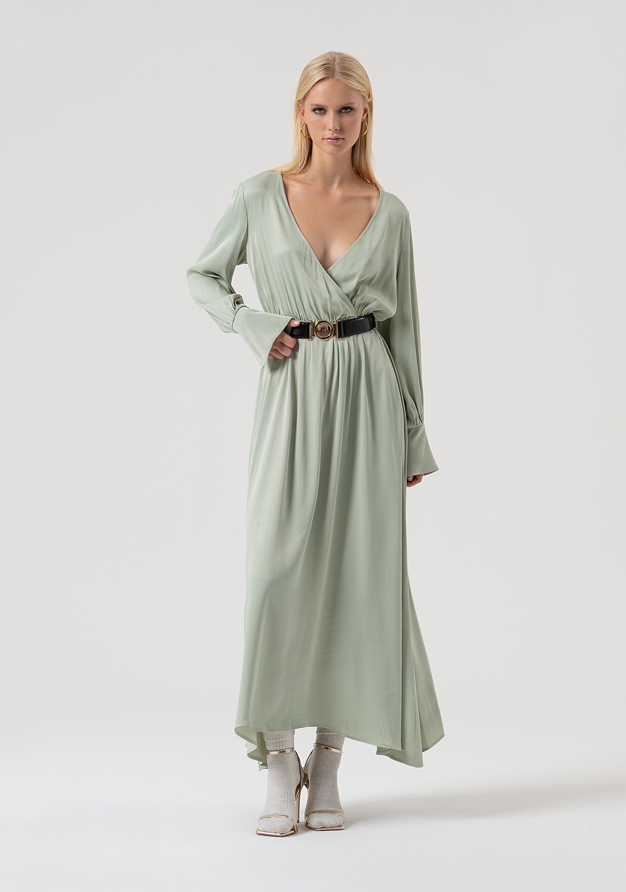 Long dress regular fit Fracomina FR25WD3007W81101-B08-1