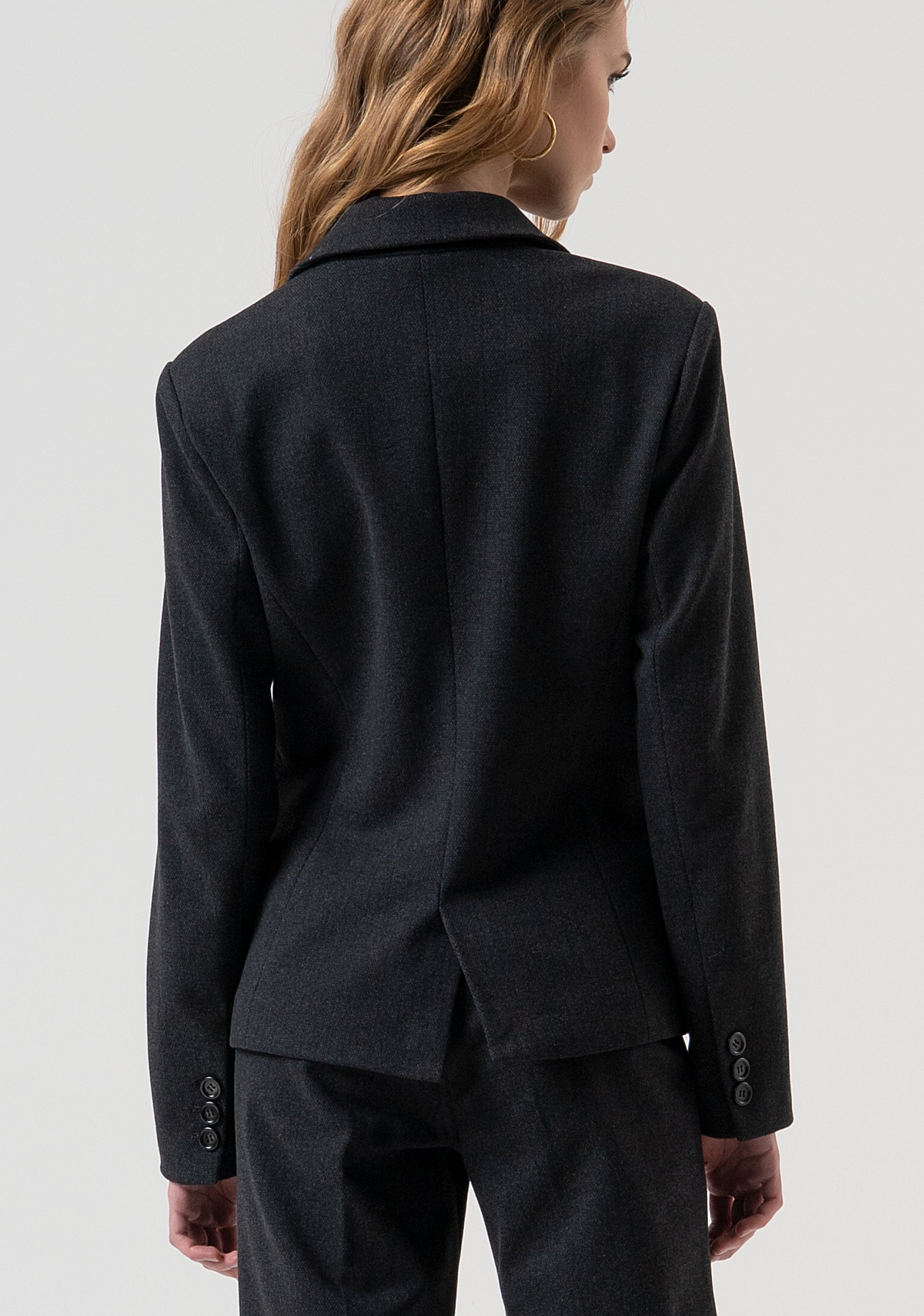Blazer jacket regular fit single breasted made in Milano stitch fabric Fracomina FR25WJ2008W80501-T53-3