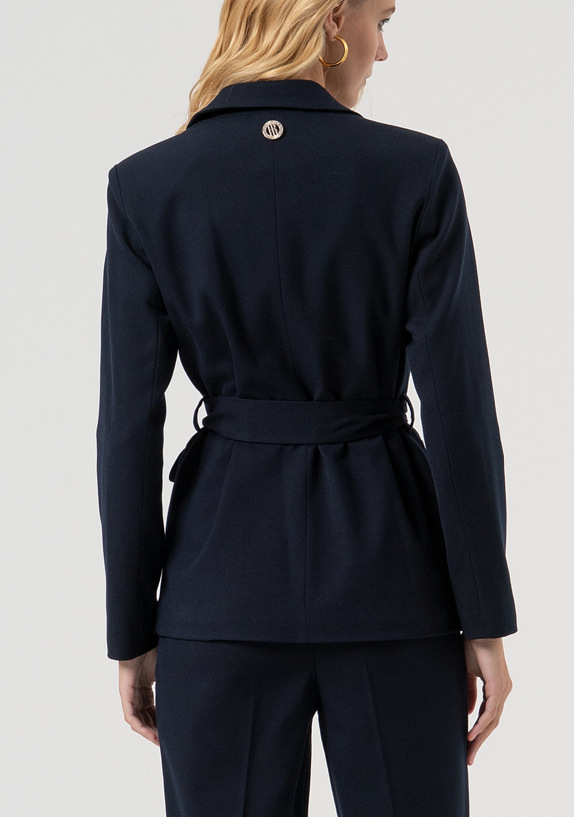 Blazer jacket regular fit single breasted Fracomina FR25WJ3008W80301-117-4