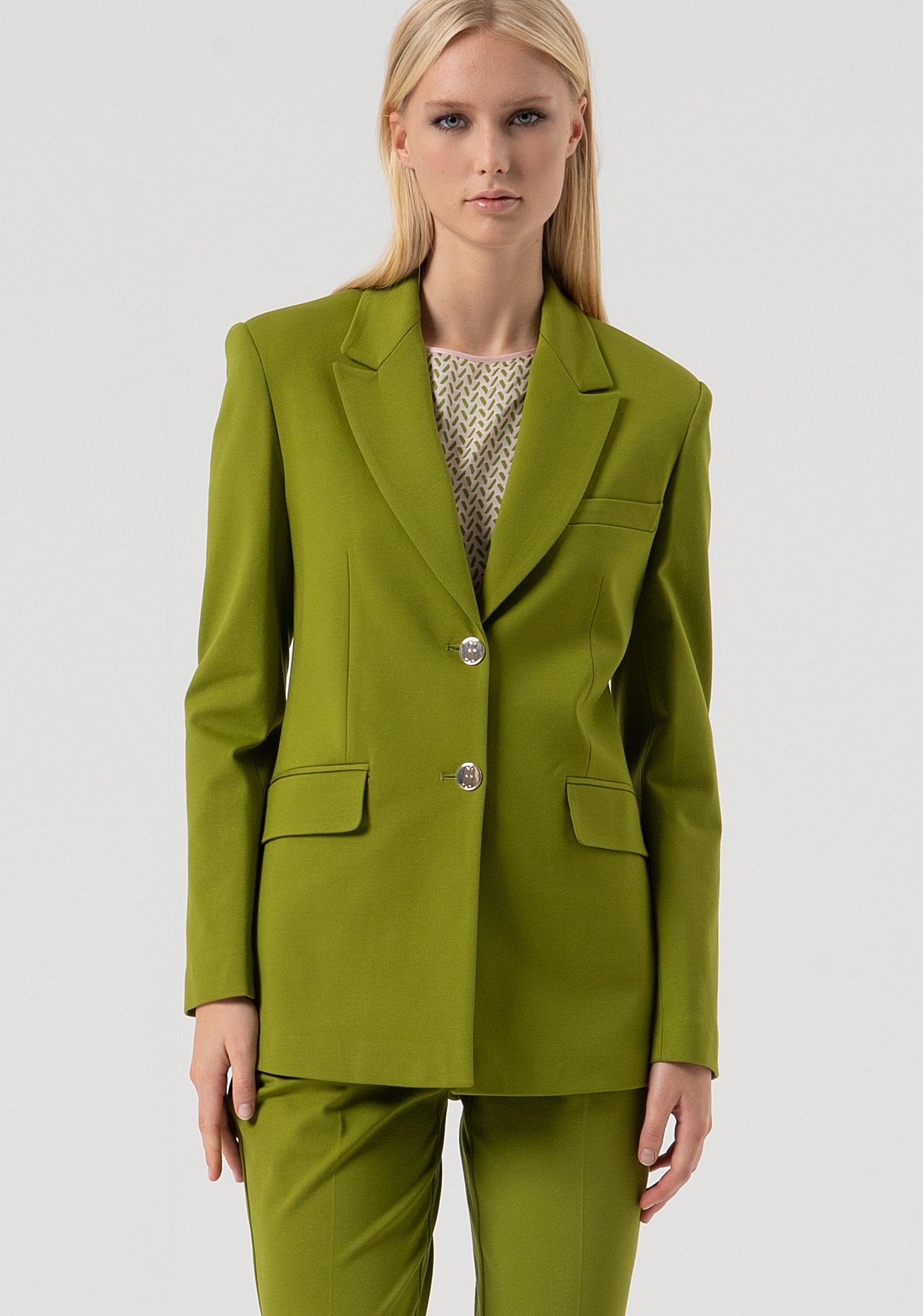 Blazer jacket regular fit single breasted Fracomina FR25WJ3015W72701-813-1