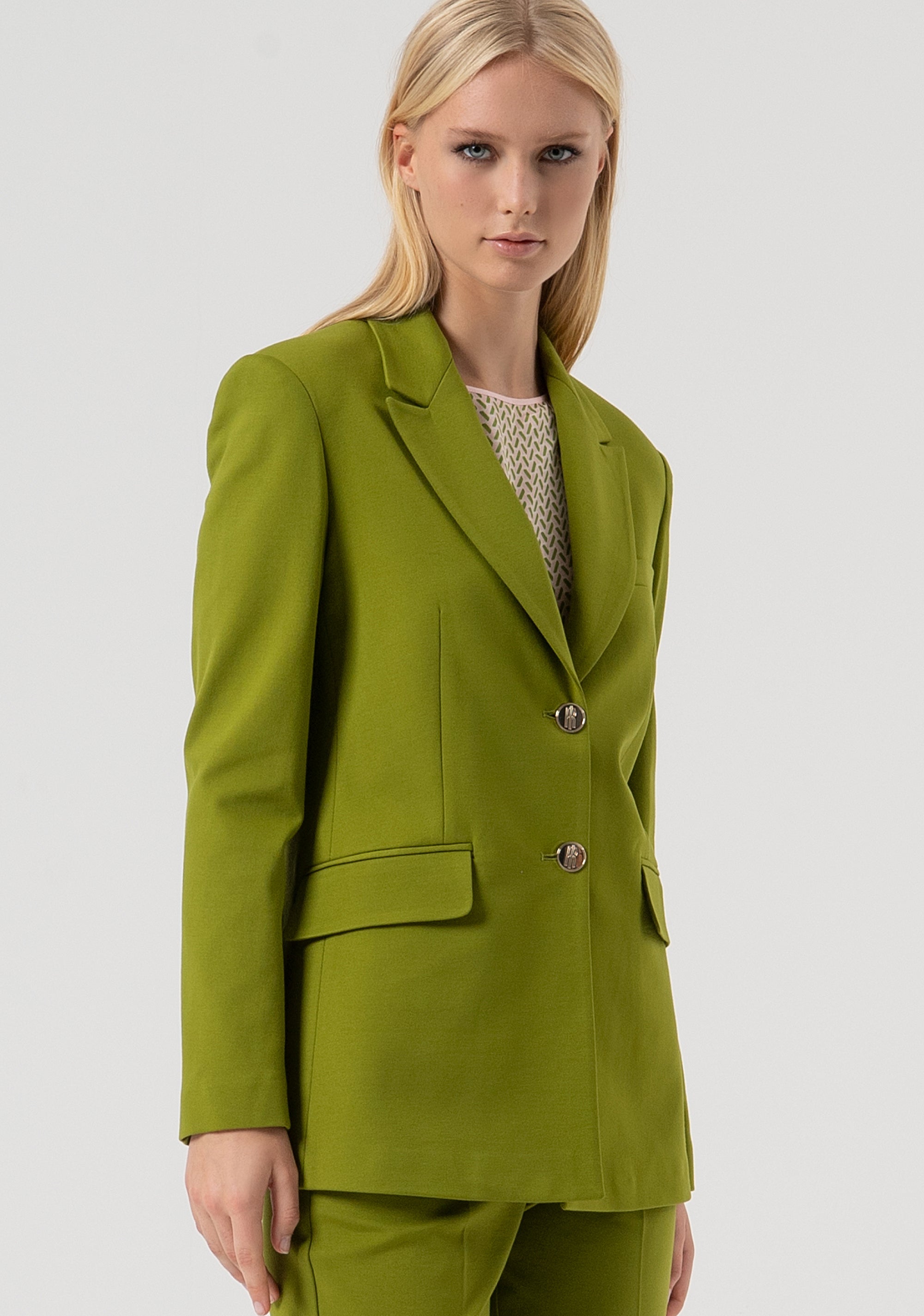 Blazer jacket regular fit single breasted Fracomina FR25WJ3015W72701-813-3