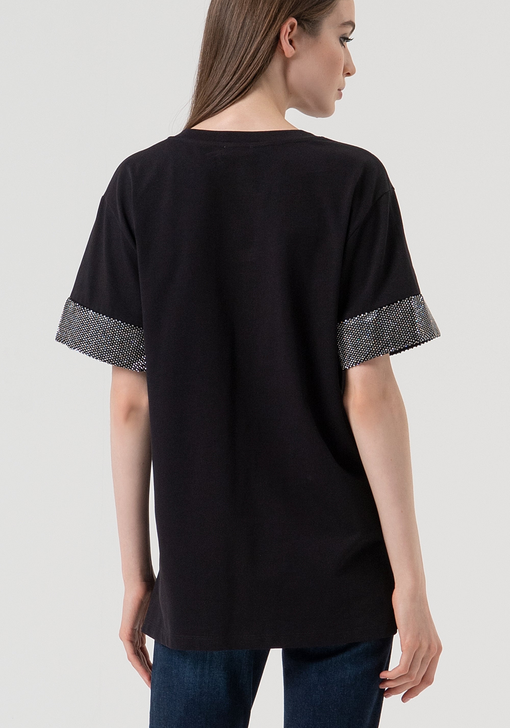T-shirt over fit made in cotton jersey Fracomina FR25WT3057J400R9-053-3