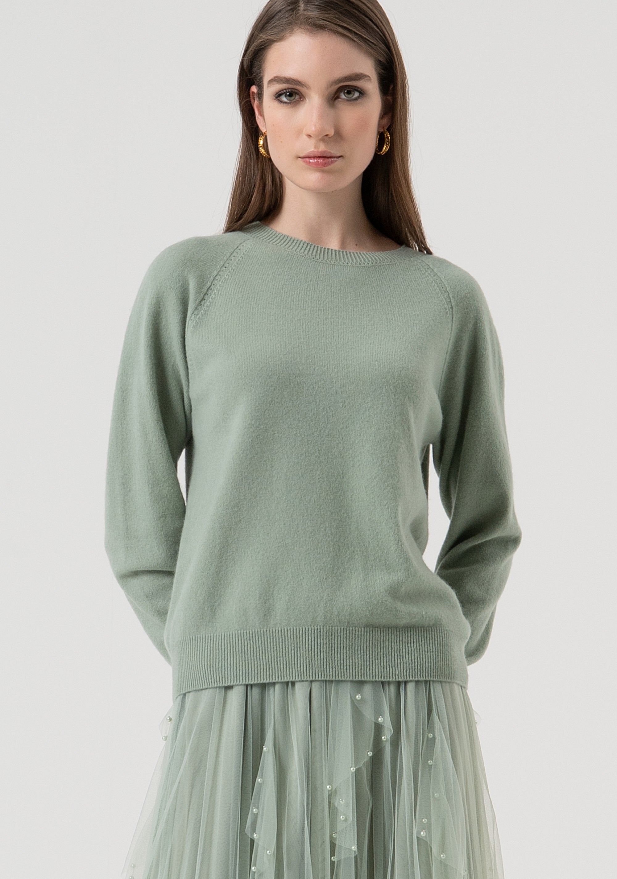Knitwear regular fit made in wool Fracomina FR25WT7012K47301-B08-1