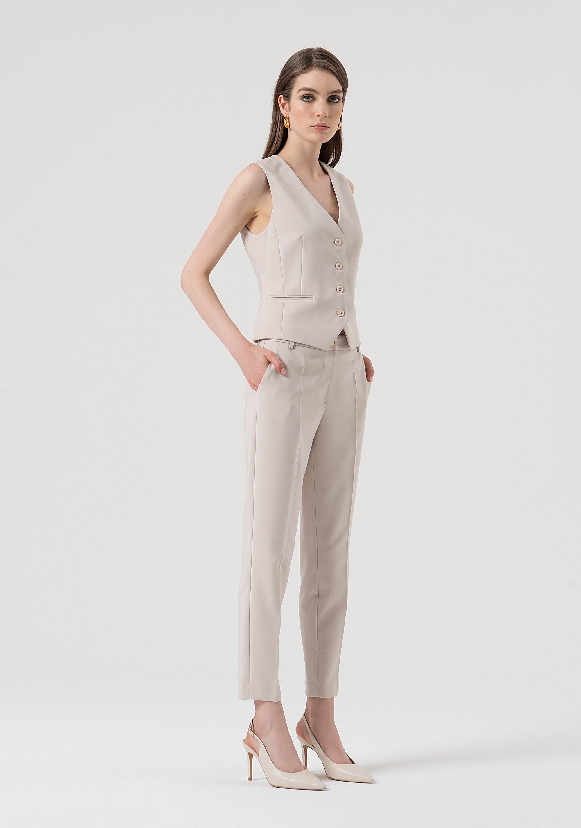 Chino pant regular fit Fracomina FR25WV4002W42901-508-3
