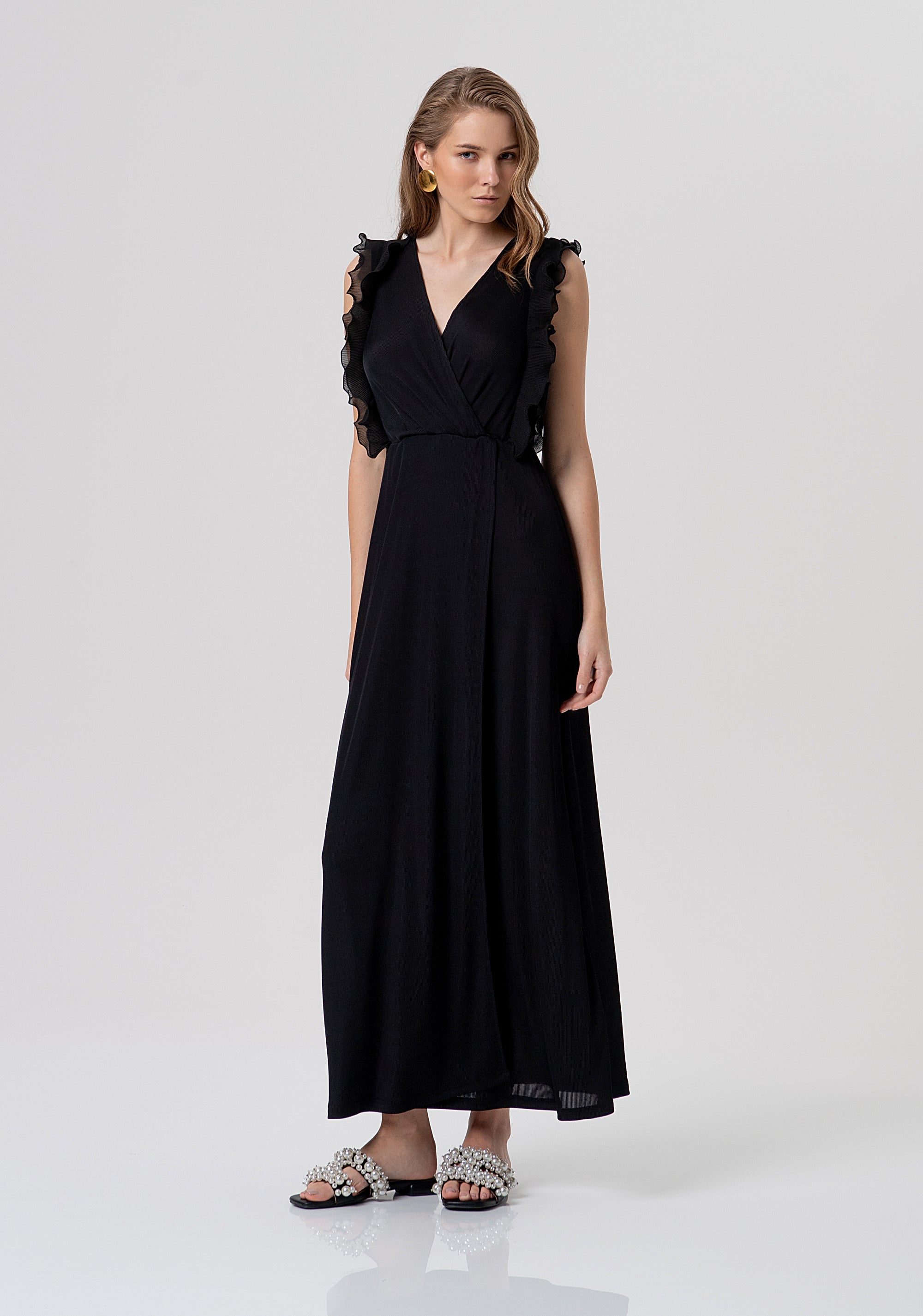 Long sleeveless dress Fracomina FR26SD3020J46301-053-1