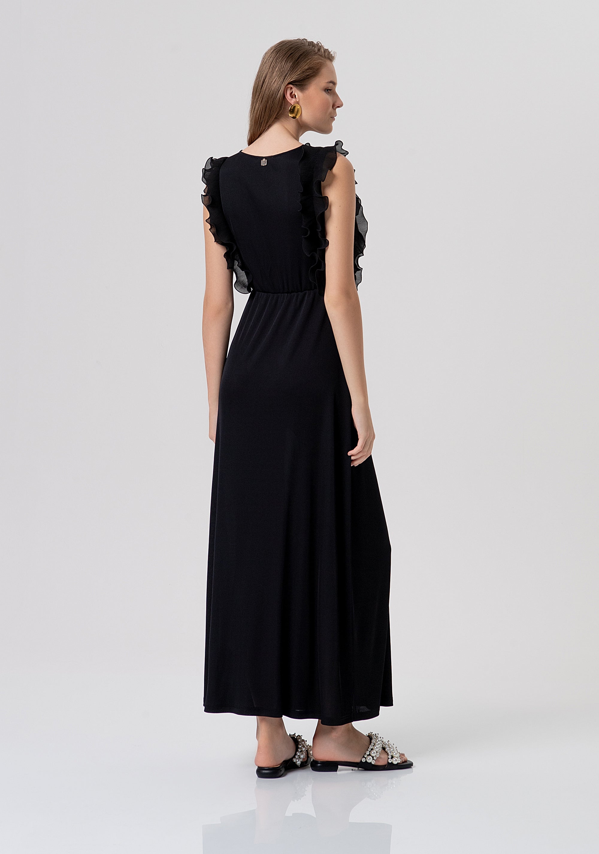 Long sleeveless dress Fracomina FR26SD3020J46301-053-3