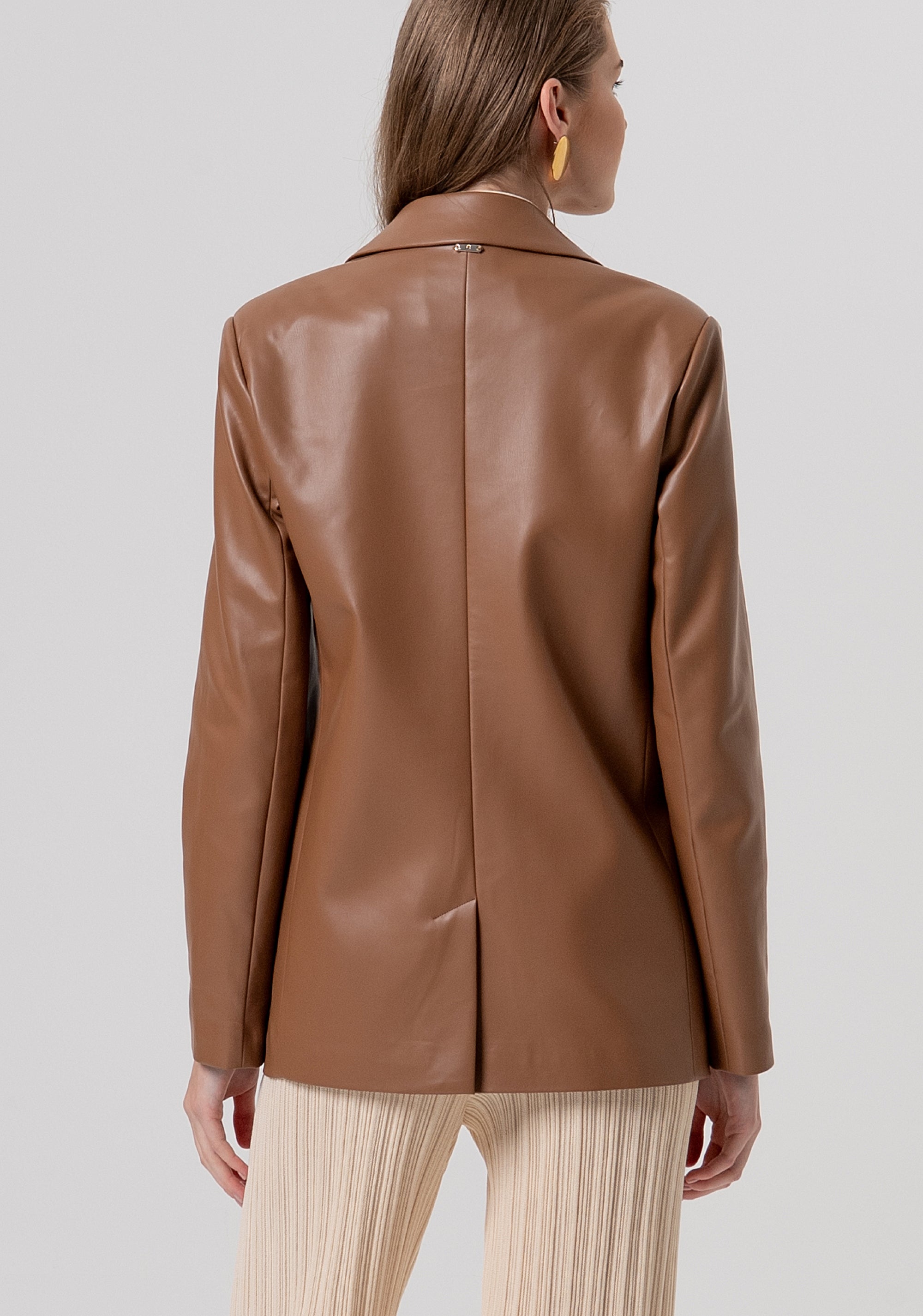 Blazer jacket regular fit single breasted Fracomina FR26SJ3009P41101-M07-3