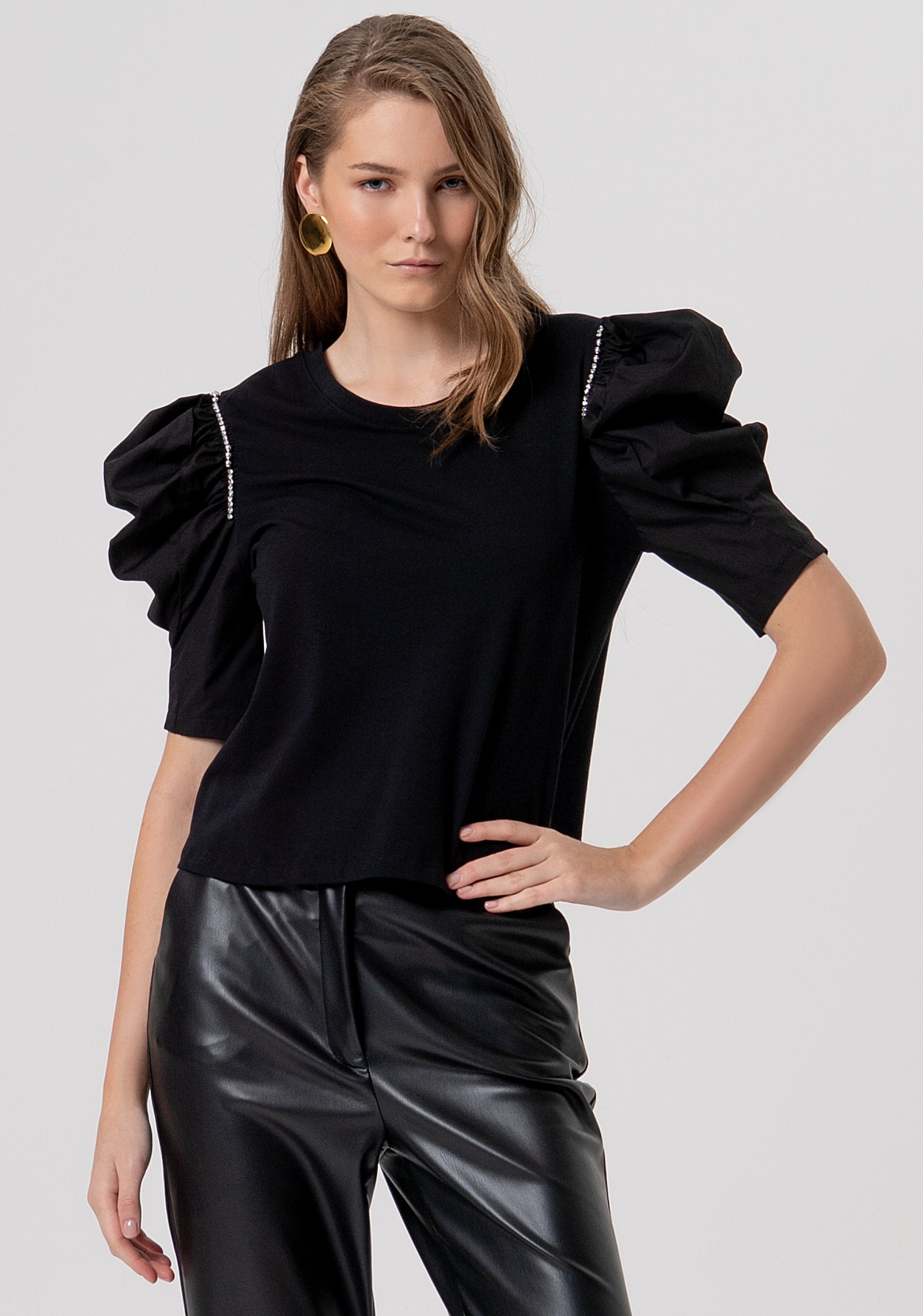 T-shirt regular fit made in jersey Fracomina FR26ST3035J40101-053-1