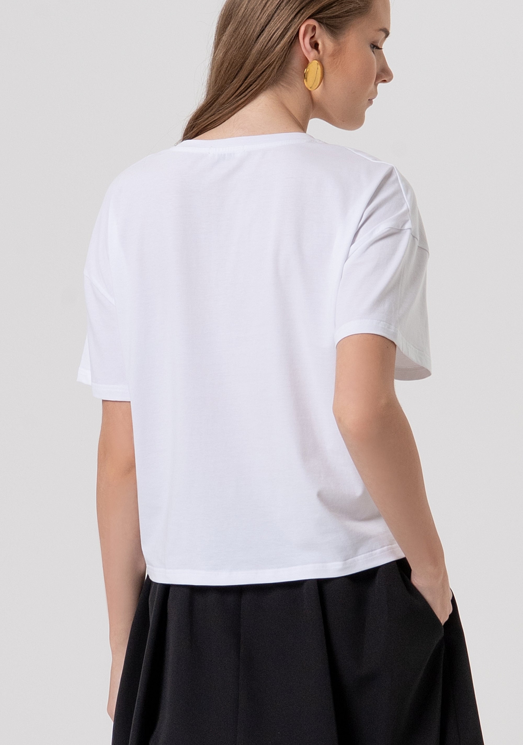 T-shirt over fit made in cotton jersey Fracomina FR26ST3046J401N5-278-3