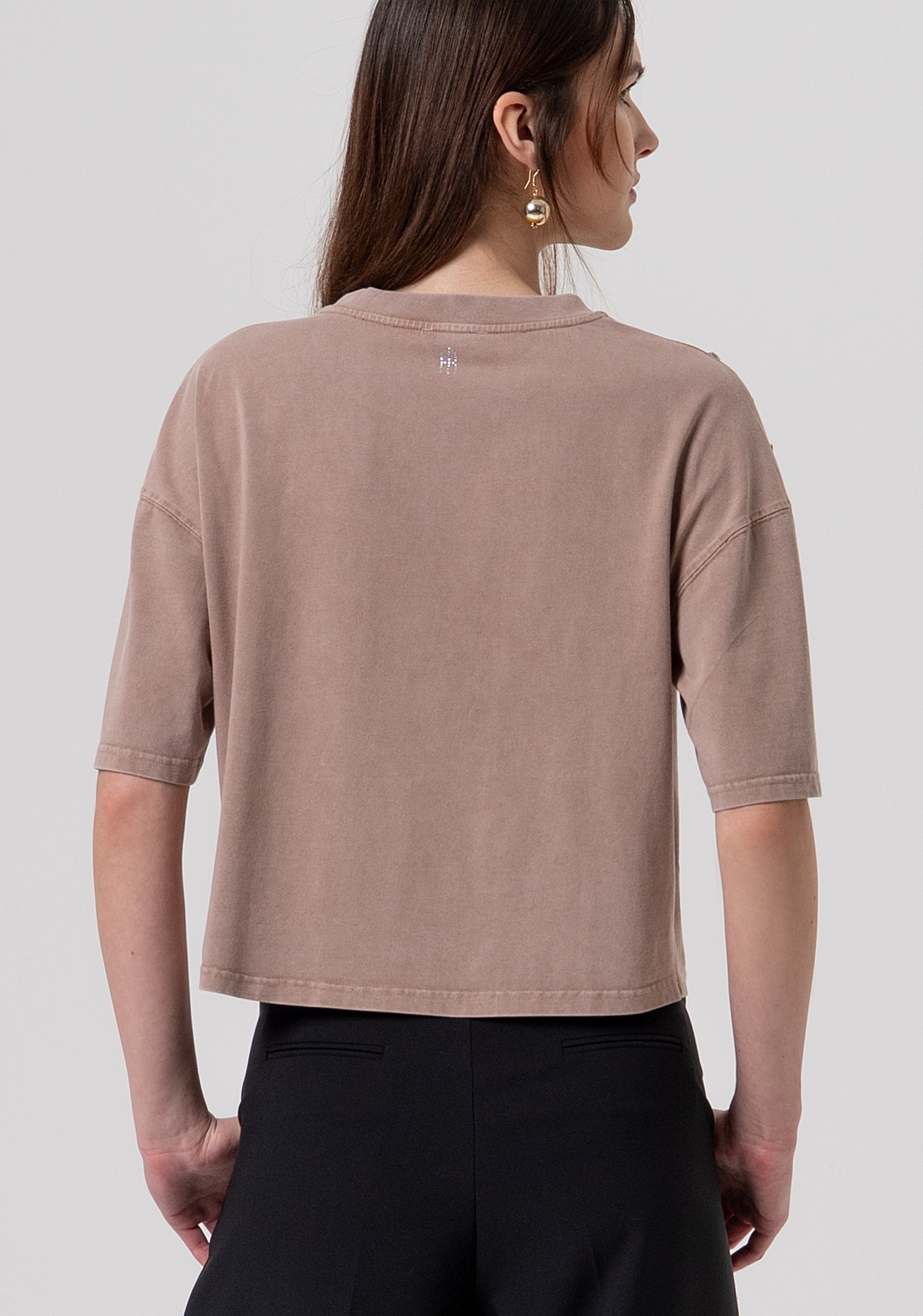 T-shirt over fit made in cotton jersey Fracomina FR26ST3049J40001-M31-3