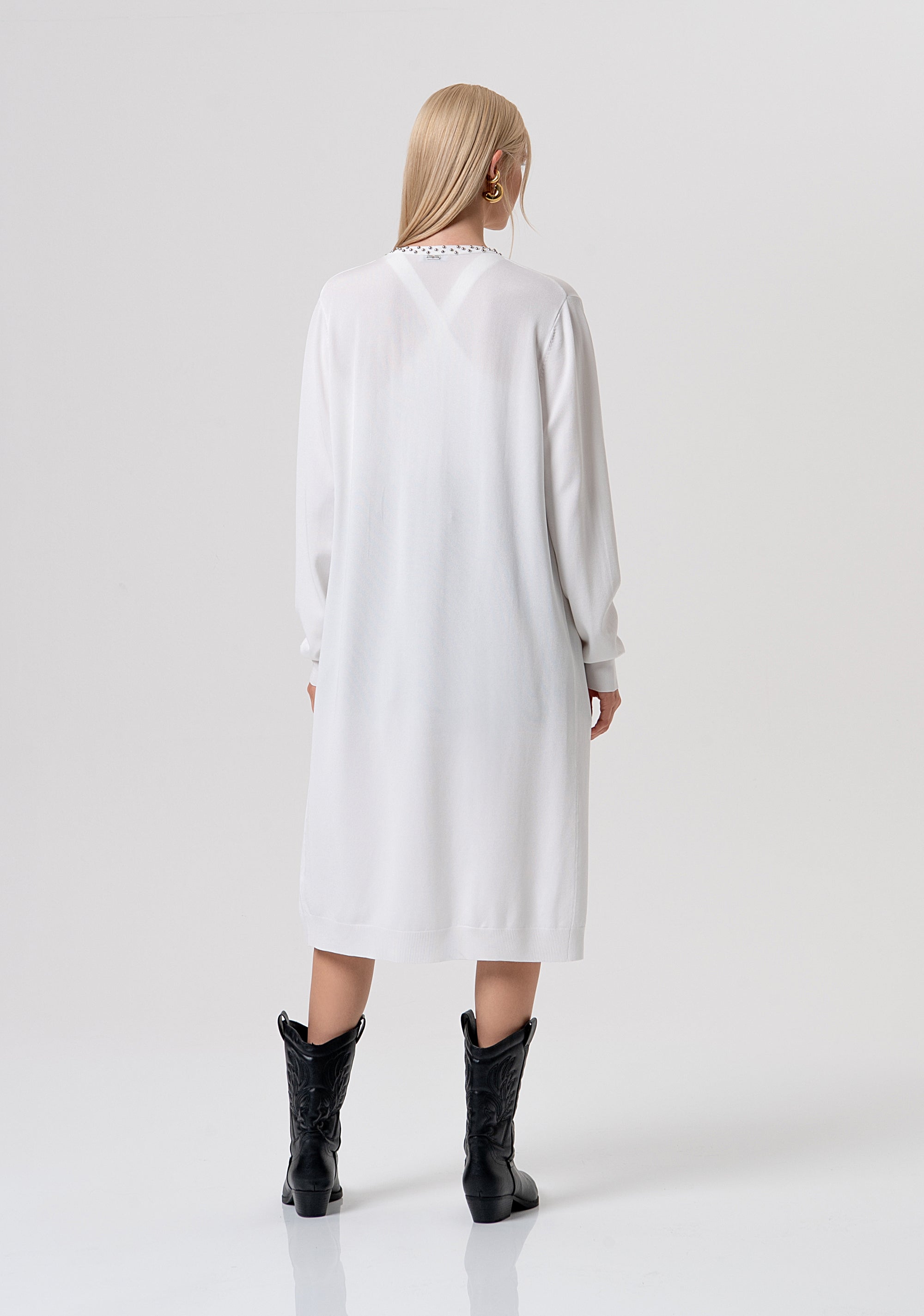 Cardigan opened with long sleeves Fracomina FR26ST8003K42101-108-3