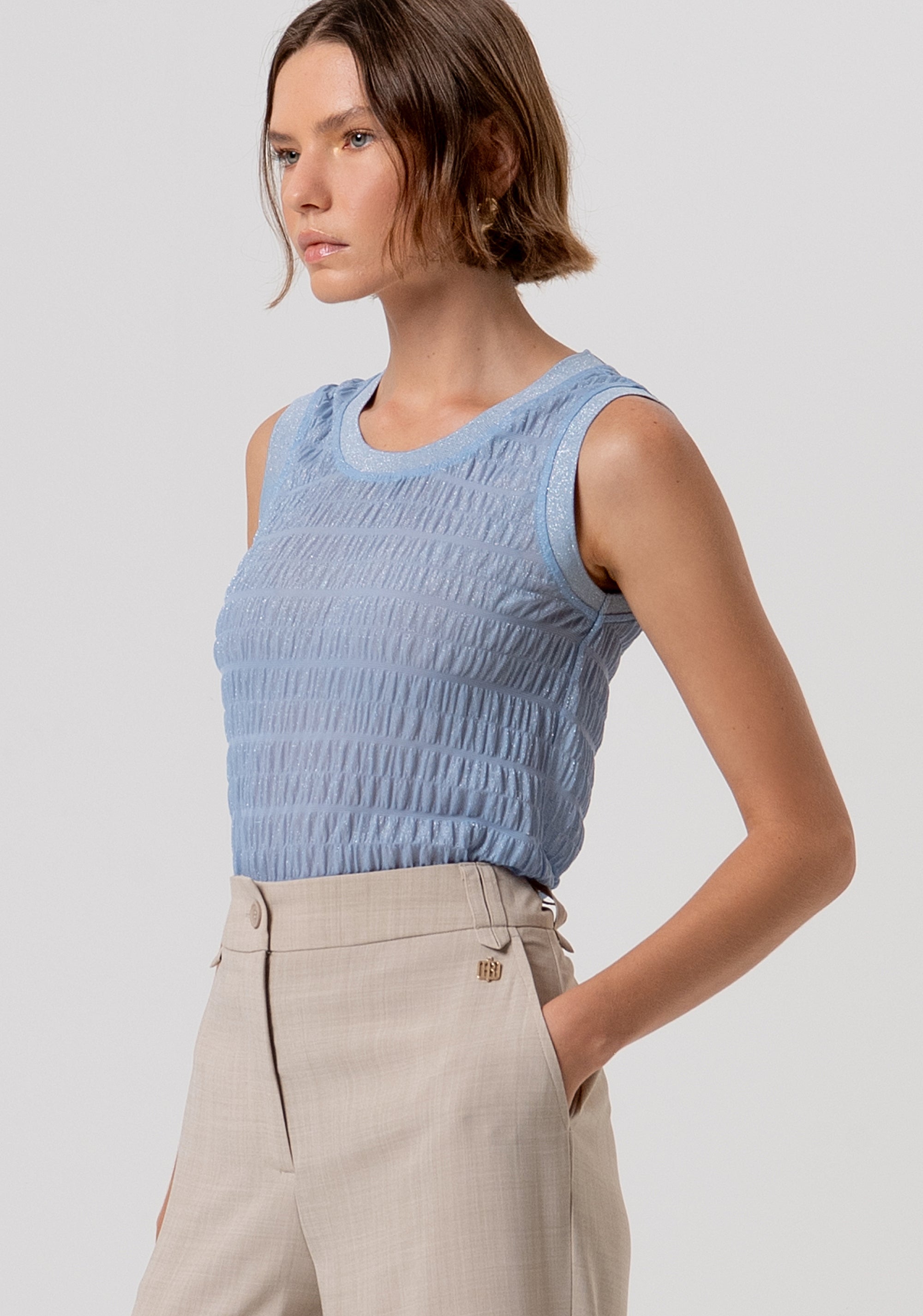 Chino pant regular fit Fracomina FR26SV2004W76301-569-2