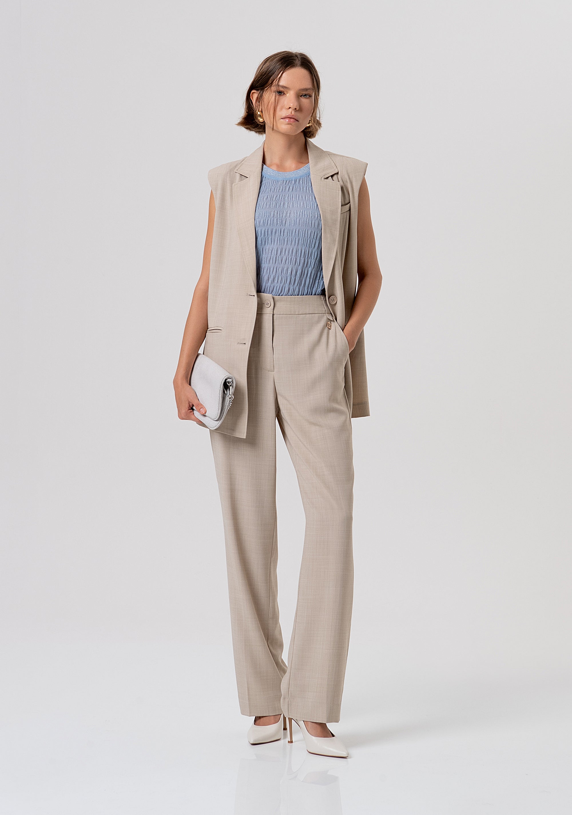 Chino pant regular fit Fracomina FR26SV2004W76301-569-4